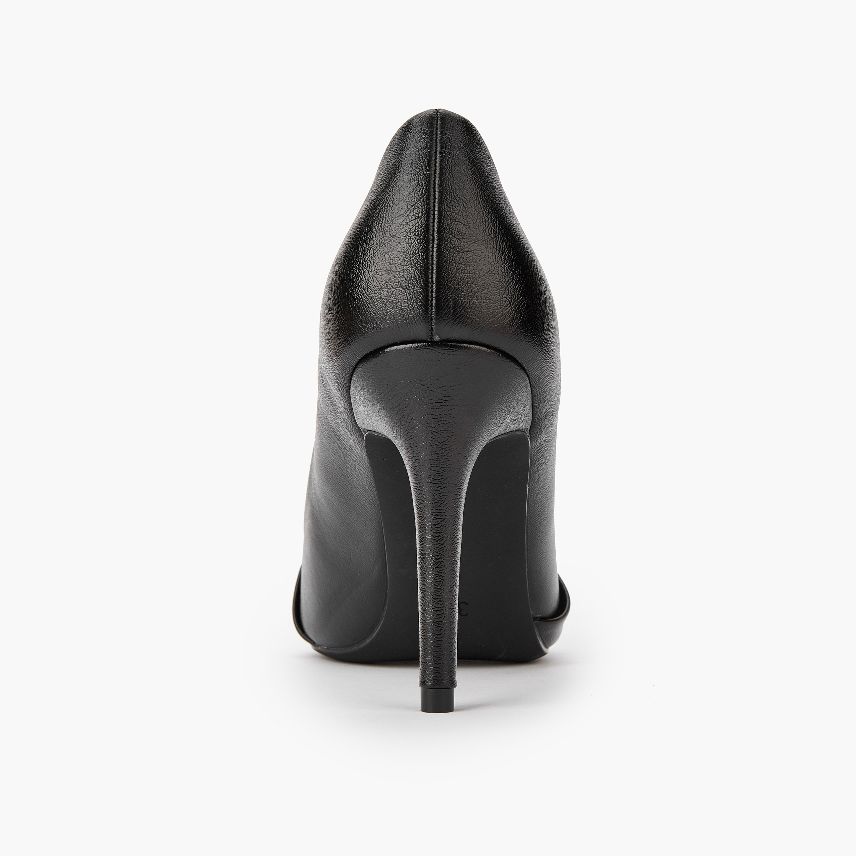 Paprika Knot Accent Slip-On Pumps with Stiletto Heels-women-shoes-heels-image-4