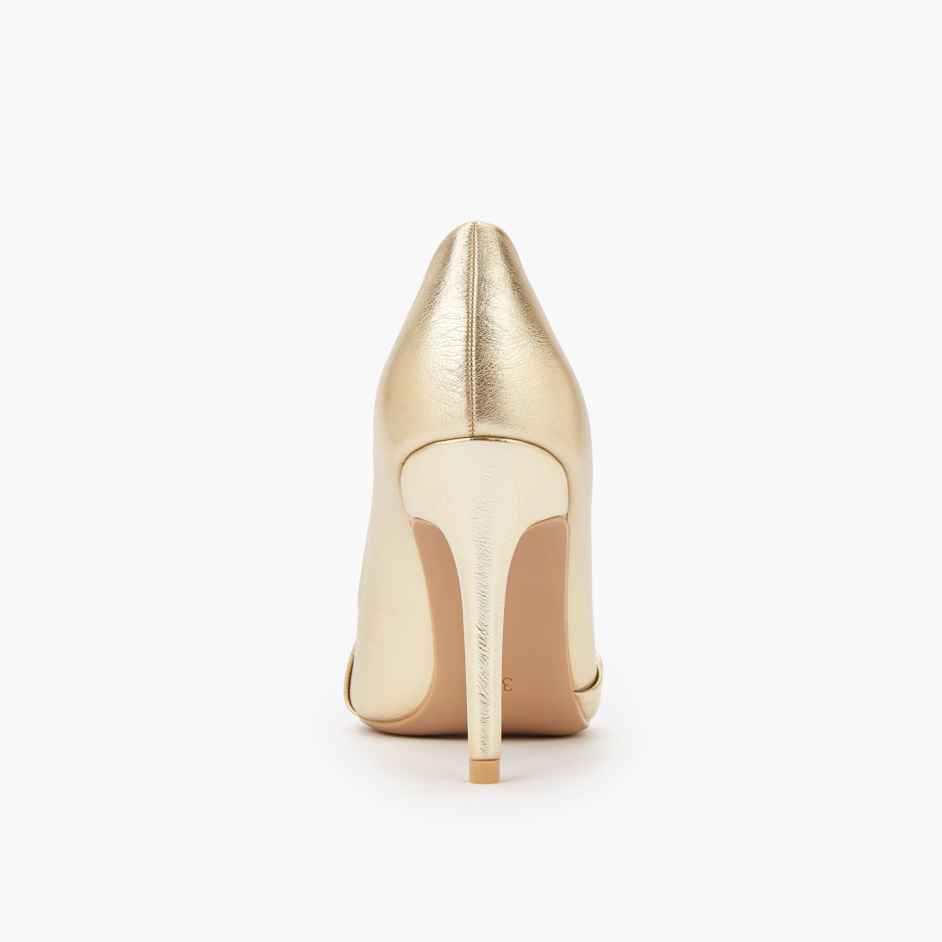 Paprika Knot Accent Slip-On Pumps with Stiletto Heels-women-shoes-heels-image-5