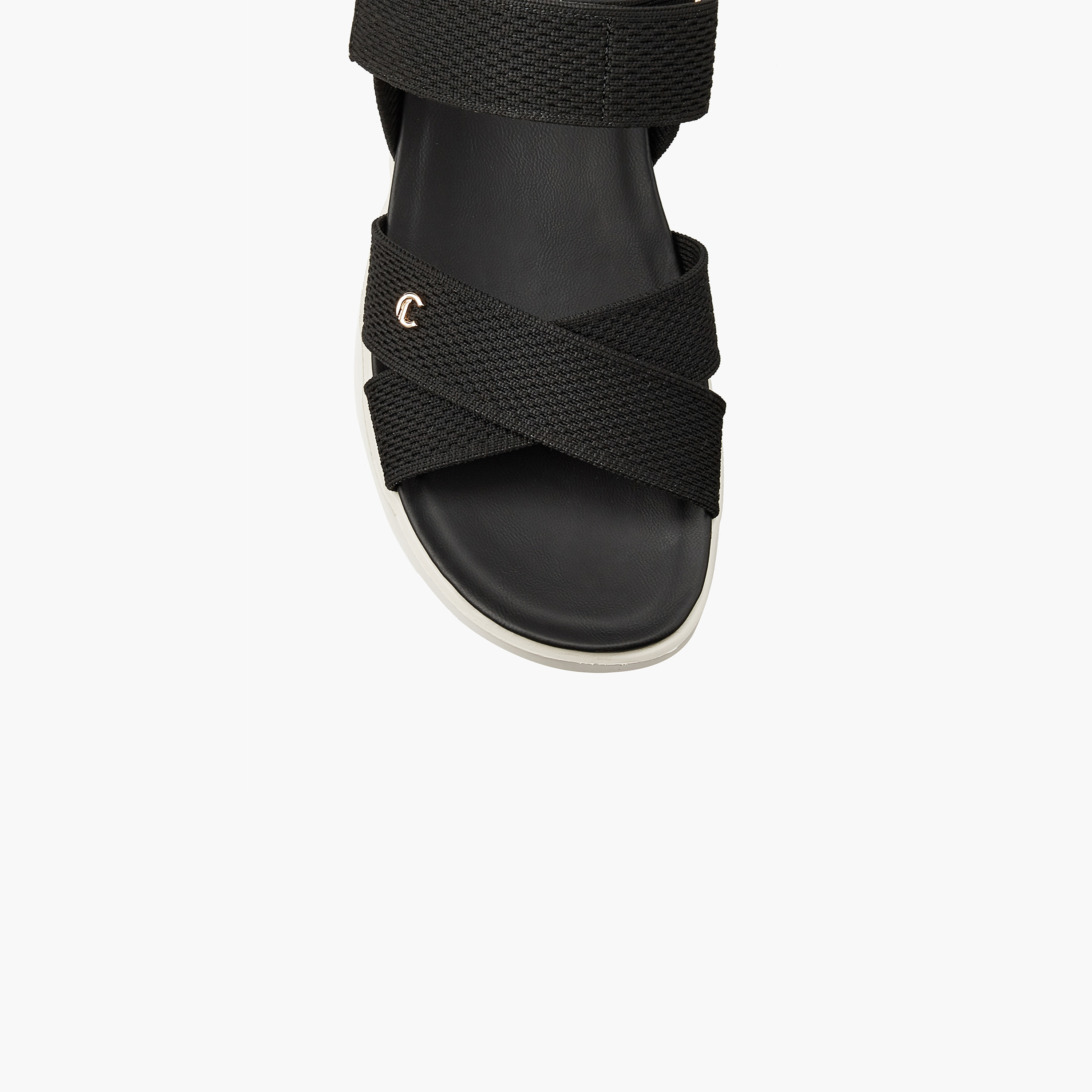 Le Confort Women Cross Strap Flyknit Sandals-women-shoes-sandals-heeled-image-4