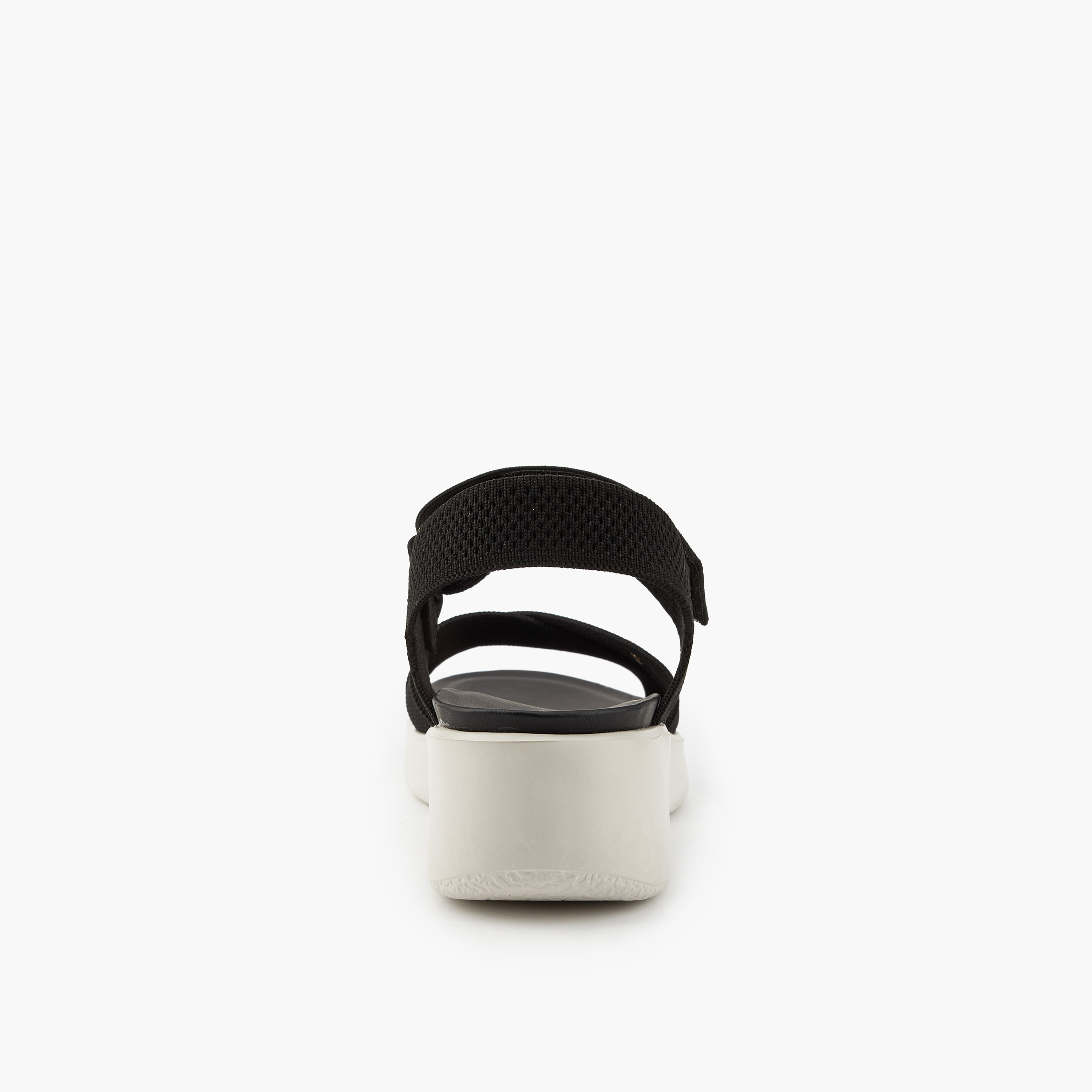 Le Confort Women Cross Strap Flyknit Sandals-women-shoes-sandals-heeled-image-5