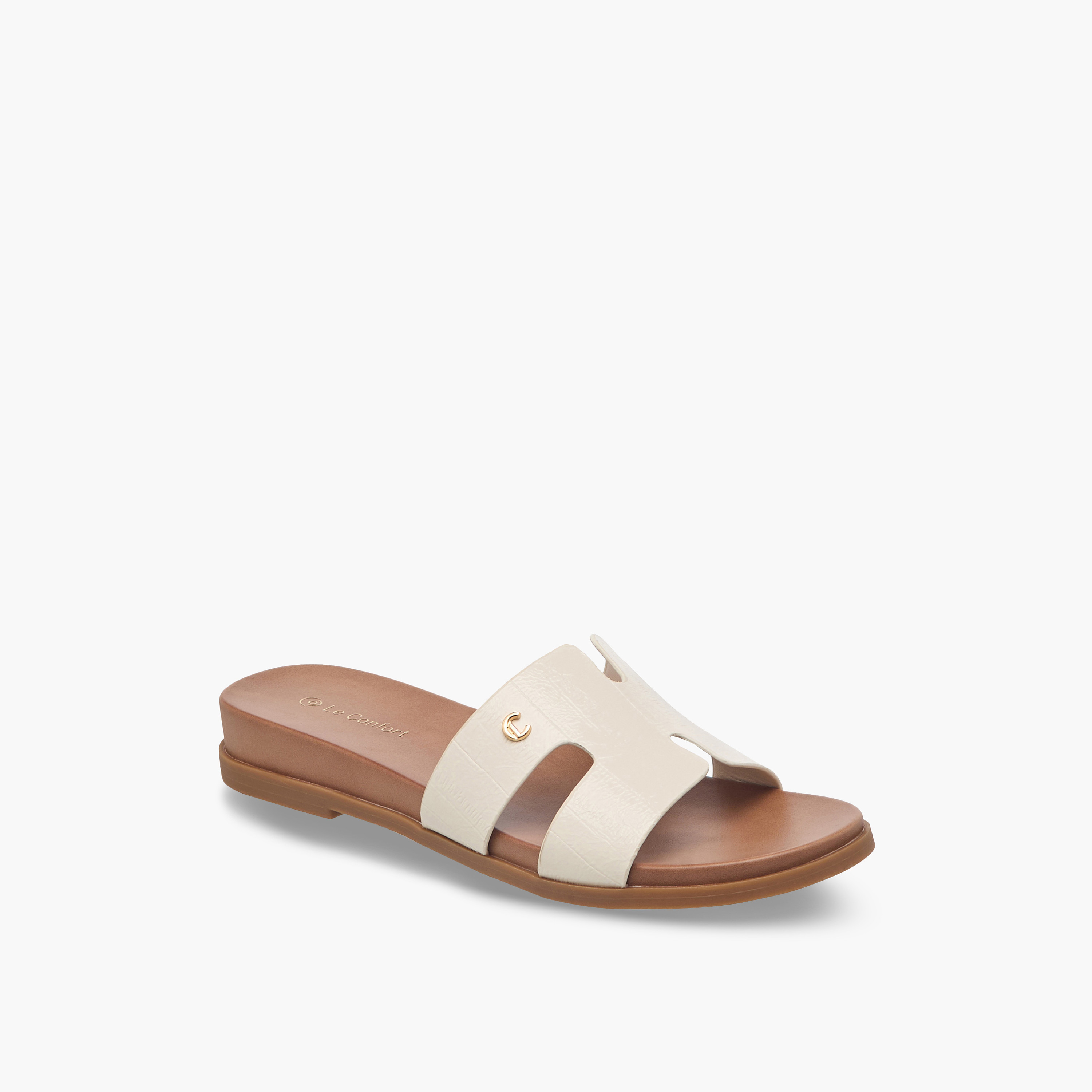 Le Confort Women Slip-On Sandals-women-shoes-flats-sandals-image-2