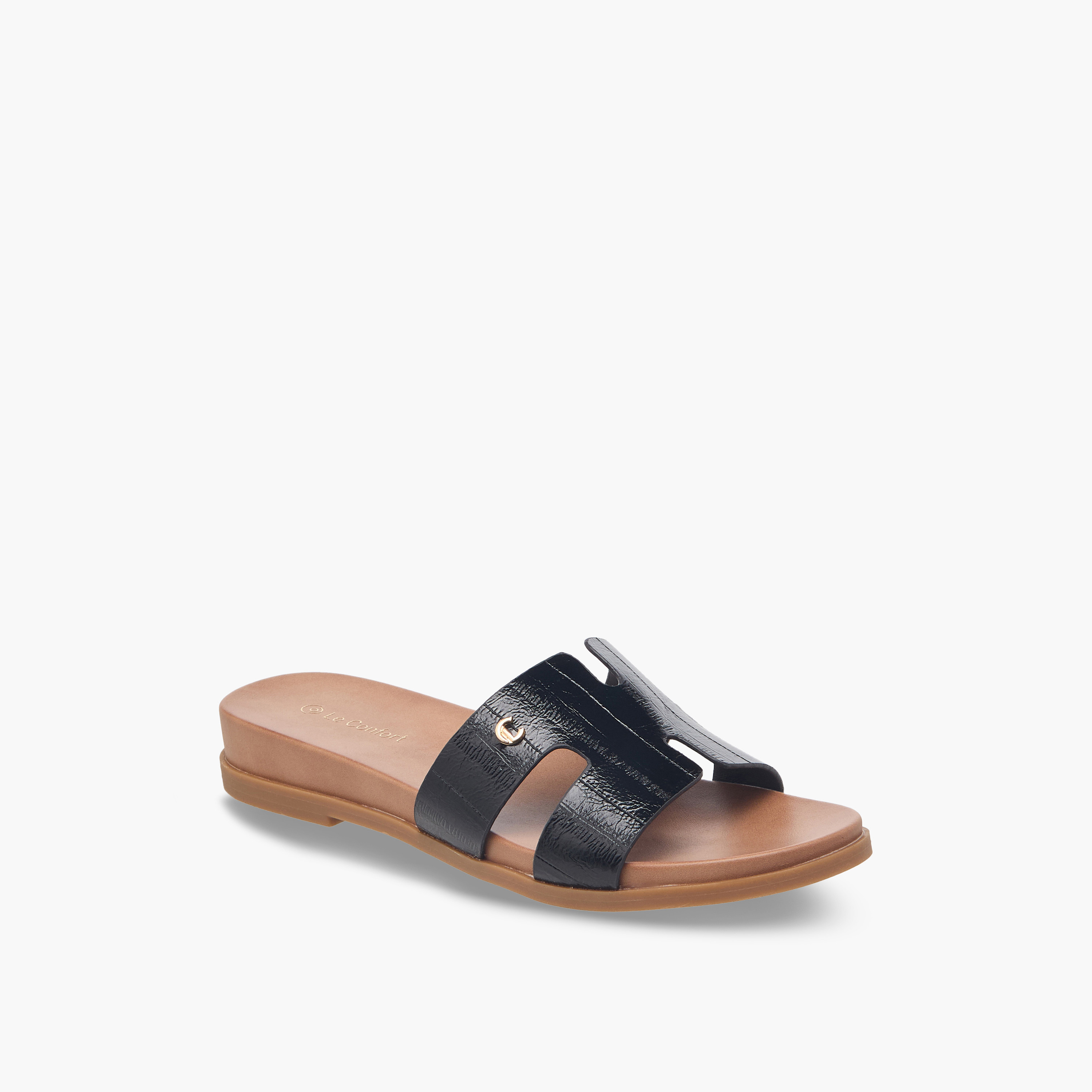 Le Confort Women Slip-On Sandals-women-shoes-flats-sandals-image-2