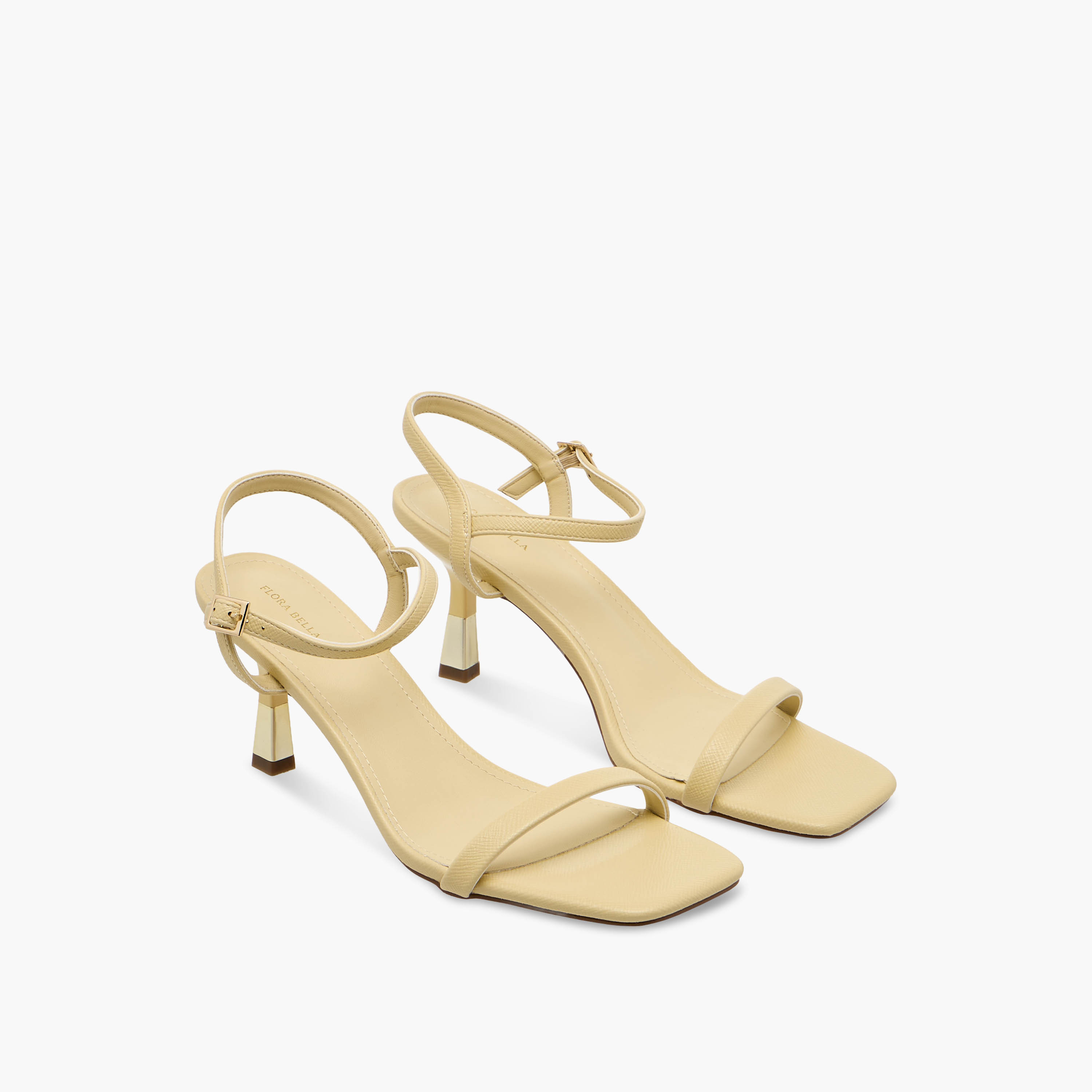 Flora Bella Women Flared Heel Buckle Closure Sandals-women-shoes-sandals-heeled-image-1