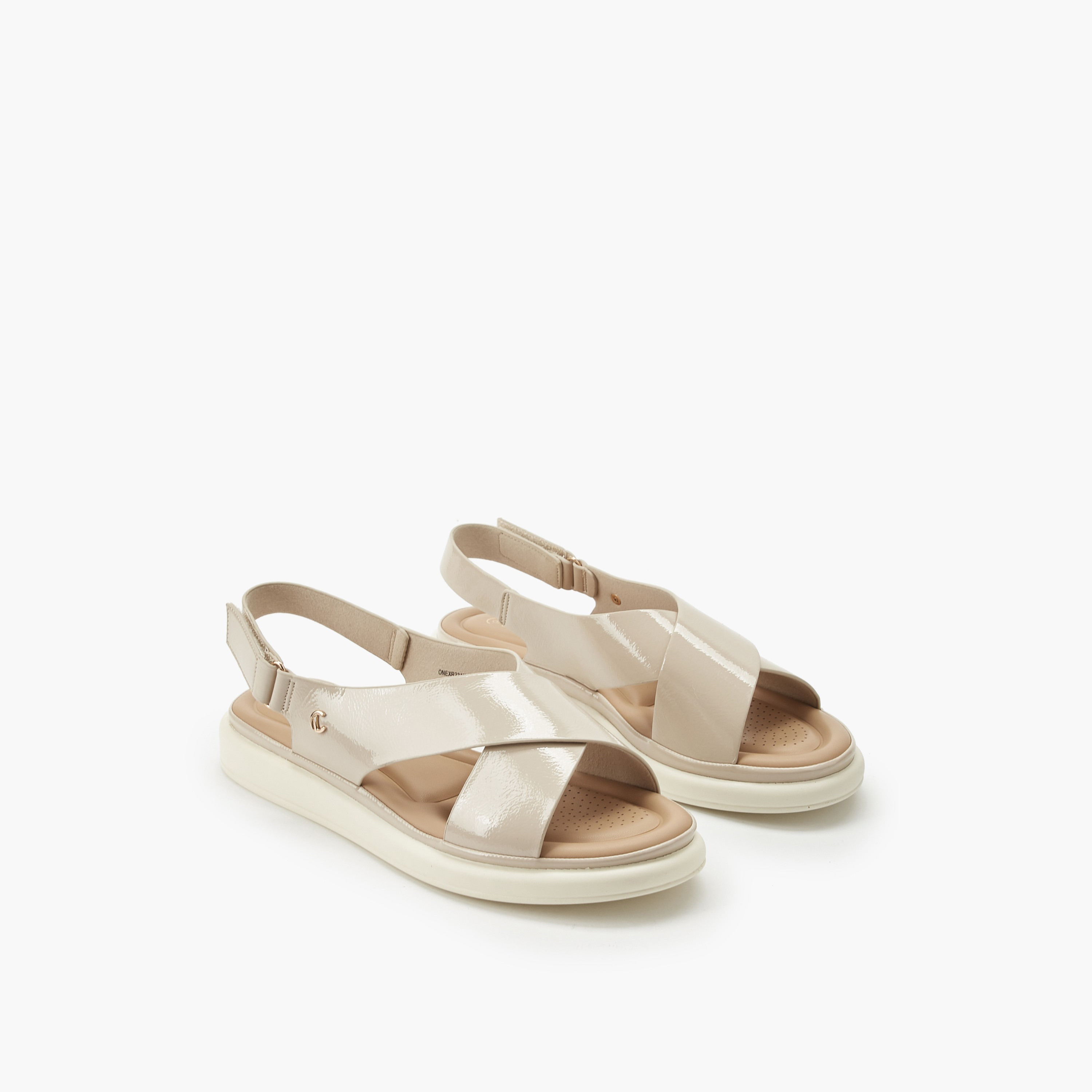 Le Confort Women Hook & Loop Sandals-women-shoes-sandals-flats-image-1