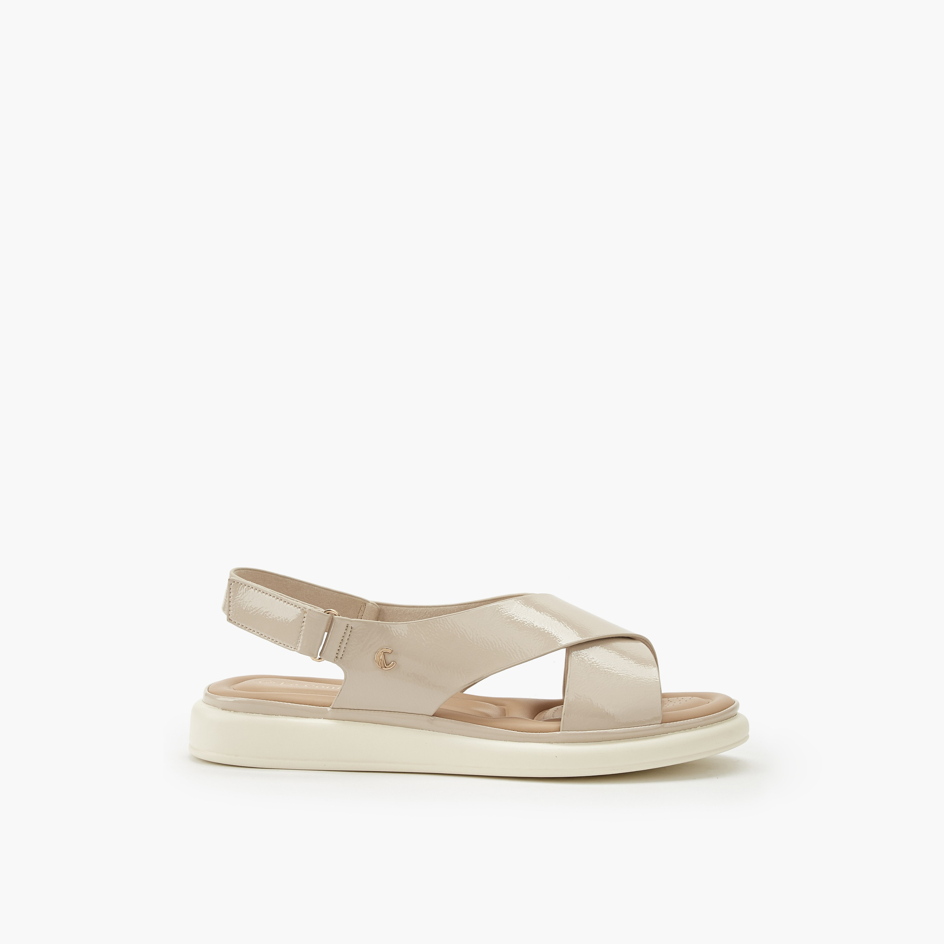 Le Confort Women Hook & Loop Sandals-women-shoes-sandals-flats-image-3