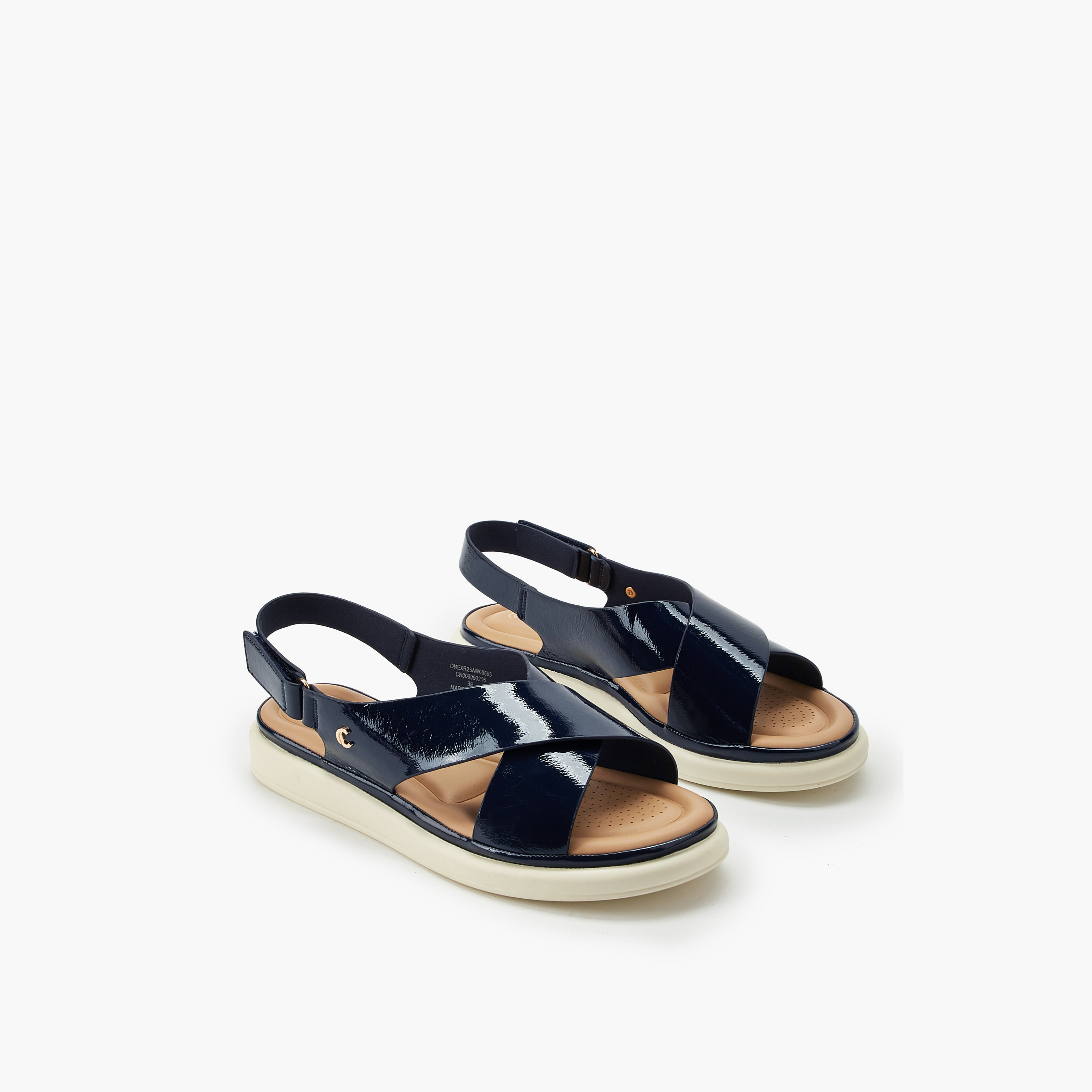 صندل بشريط إغلاق للنساء من لو كونفورت-women-shoes-sandals-flats-image-1