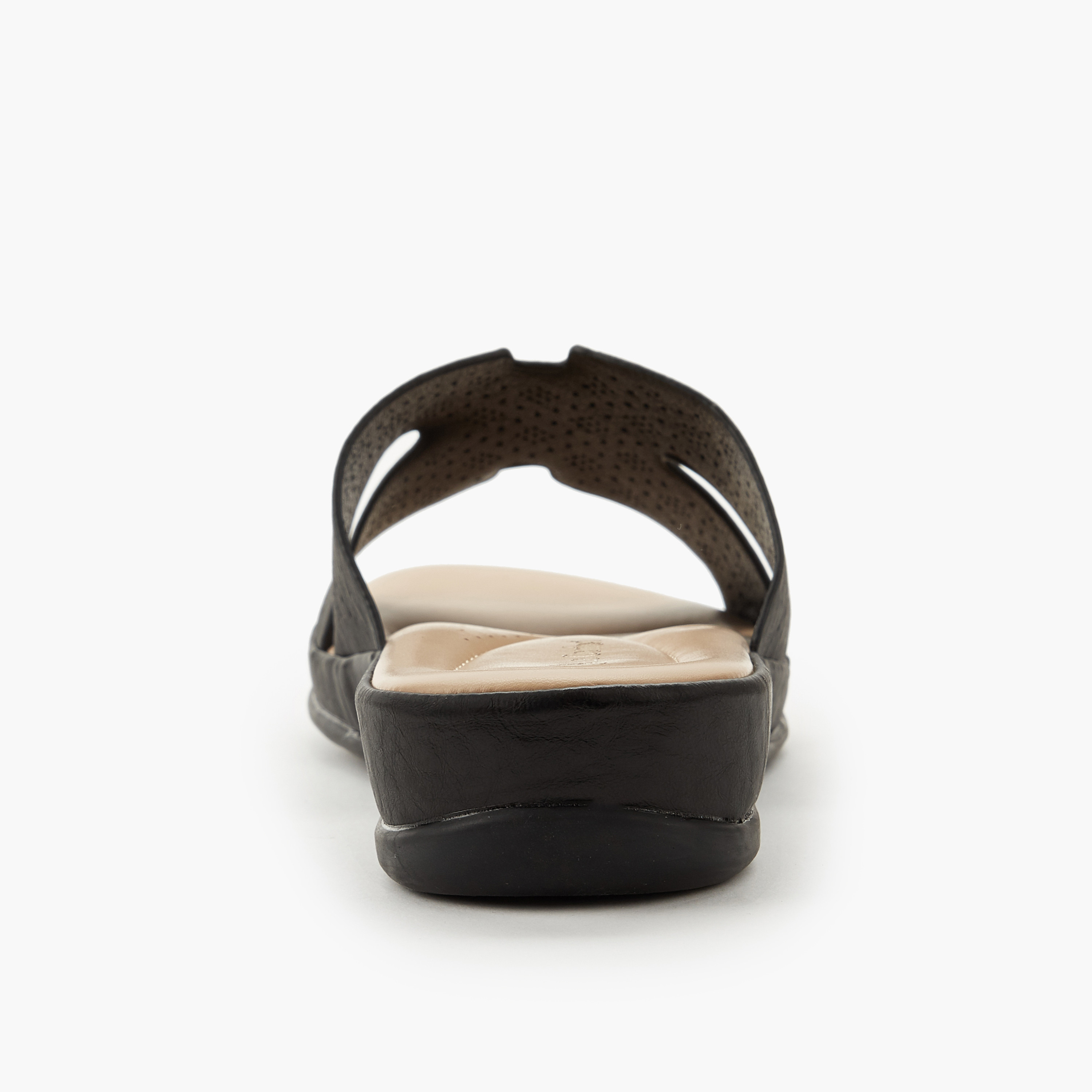 Le Confort Women Perforated Slide Sandals-women-shoes-flats-sandals-image-5