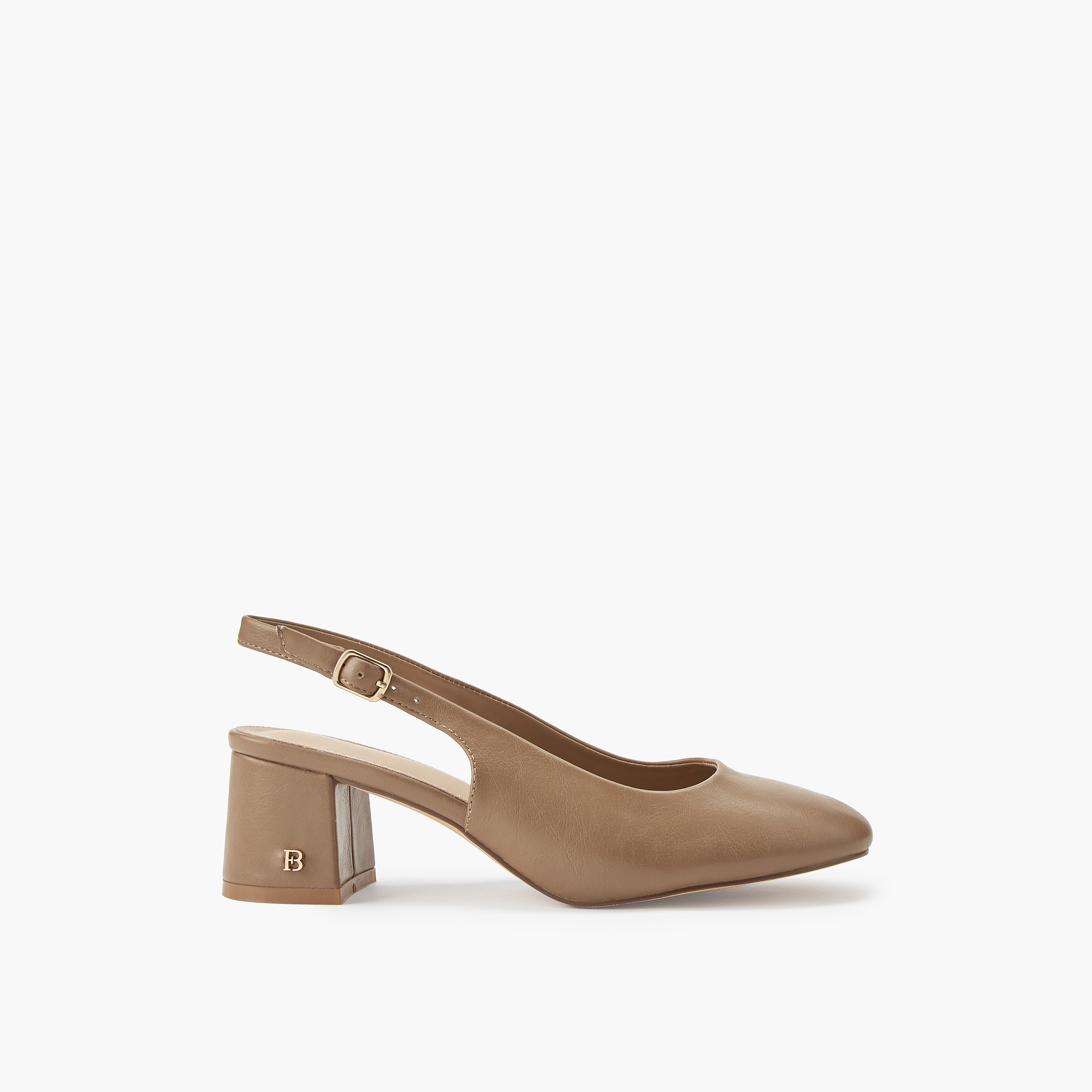 حذاء بكعب سميك وإبزيم إغلاق للنساء من فلورا بيلا-women-shoes-heels-image-2