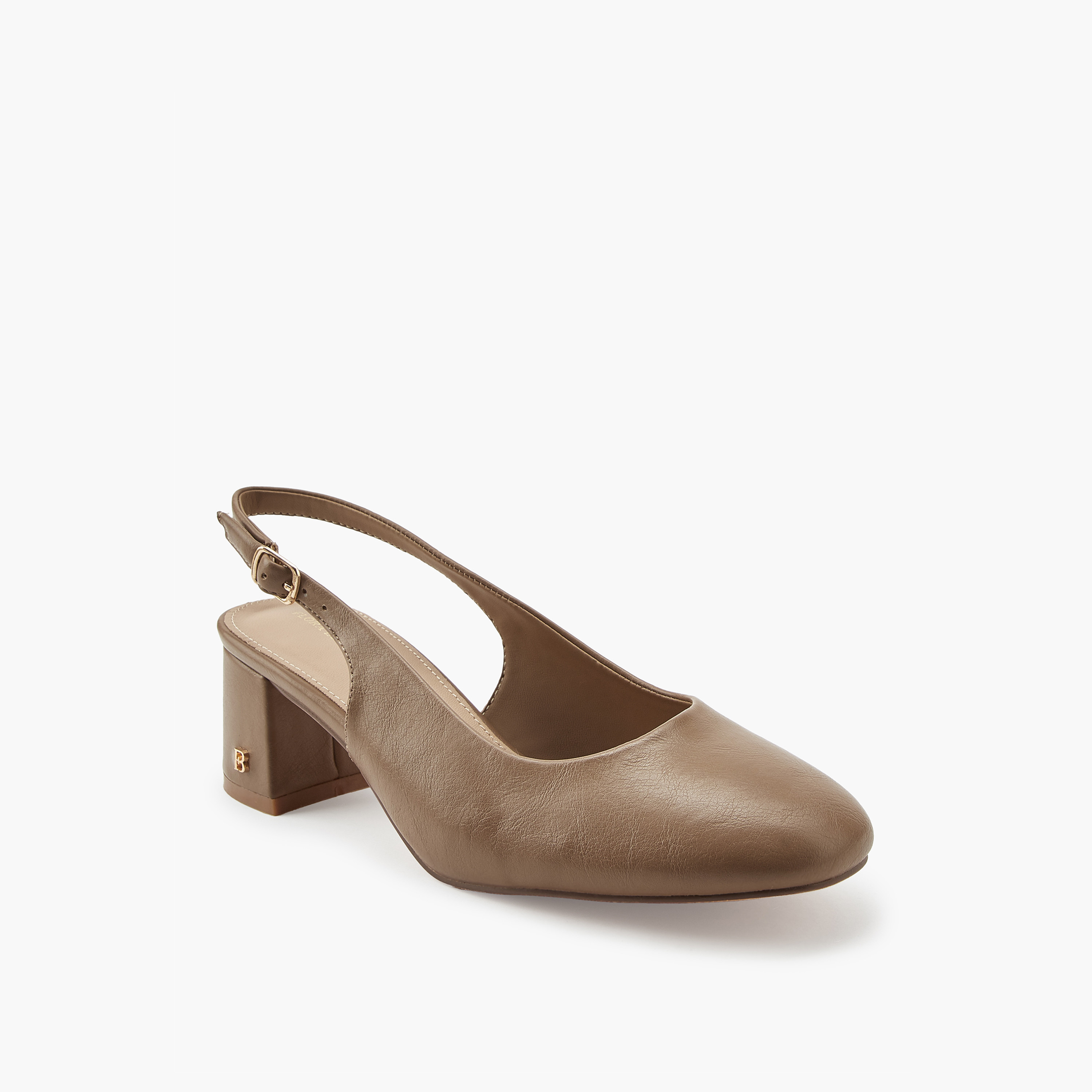 حذاء بكعب سميك وإبزيم إغلاق للنساء من فلورا بيلا-women-shoes-heels-image-3