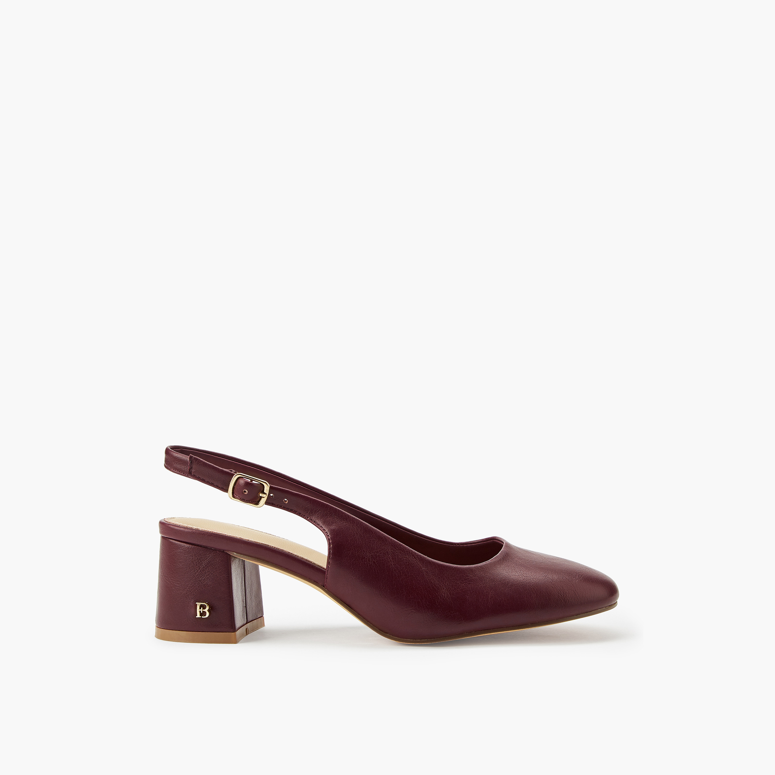 حذاء بكعب سميك وإبزيم إغلاق للنساء من فلورا بيلا-women-shoes-heels-image-2