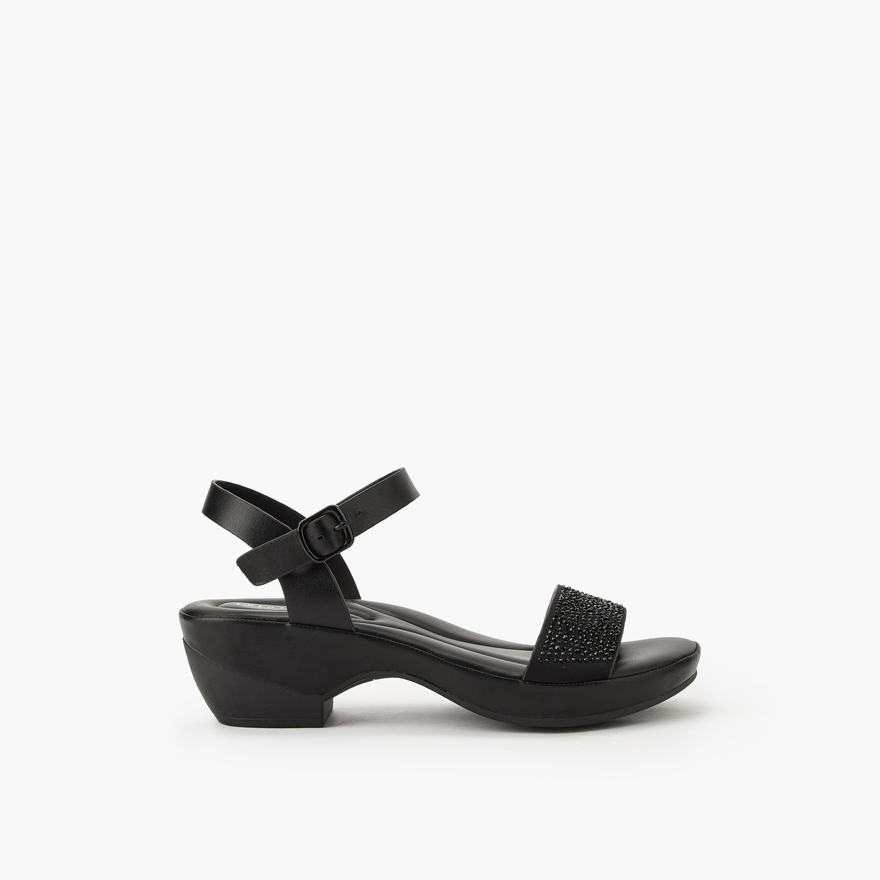 صندل مزين بكعب وبحزام كاحل للنساء من لو كونفورت-women-shoes-sandals-heeled-image-3