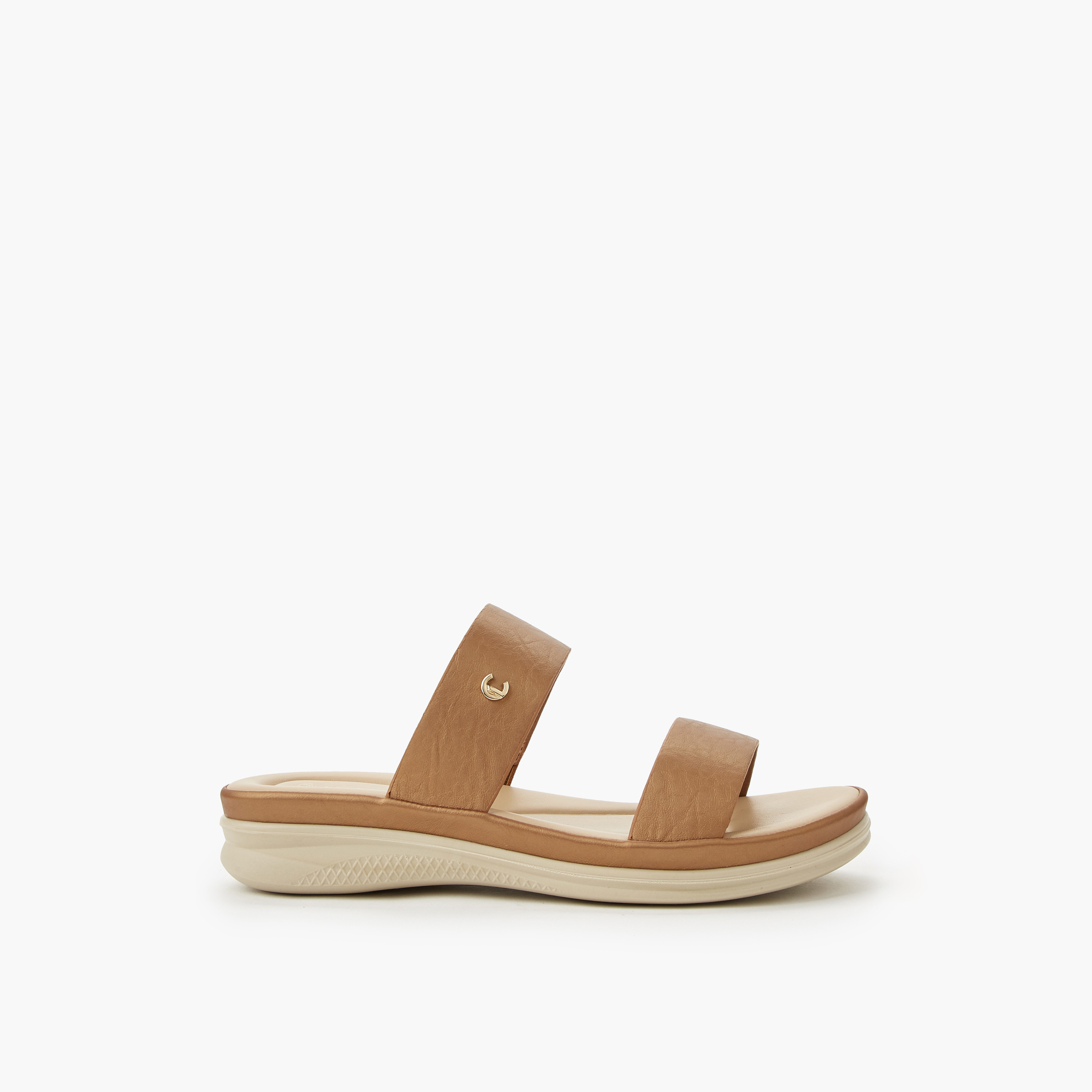 Le Confort Women Textured Sandals-women-shoes-flats-sandals-image-2