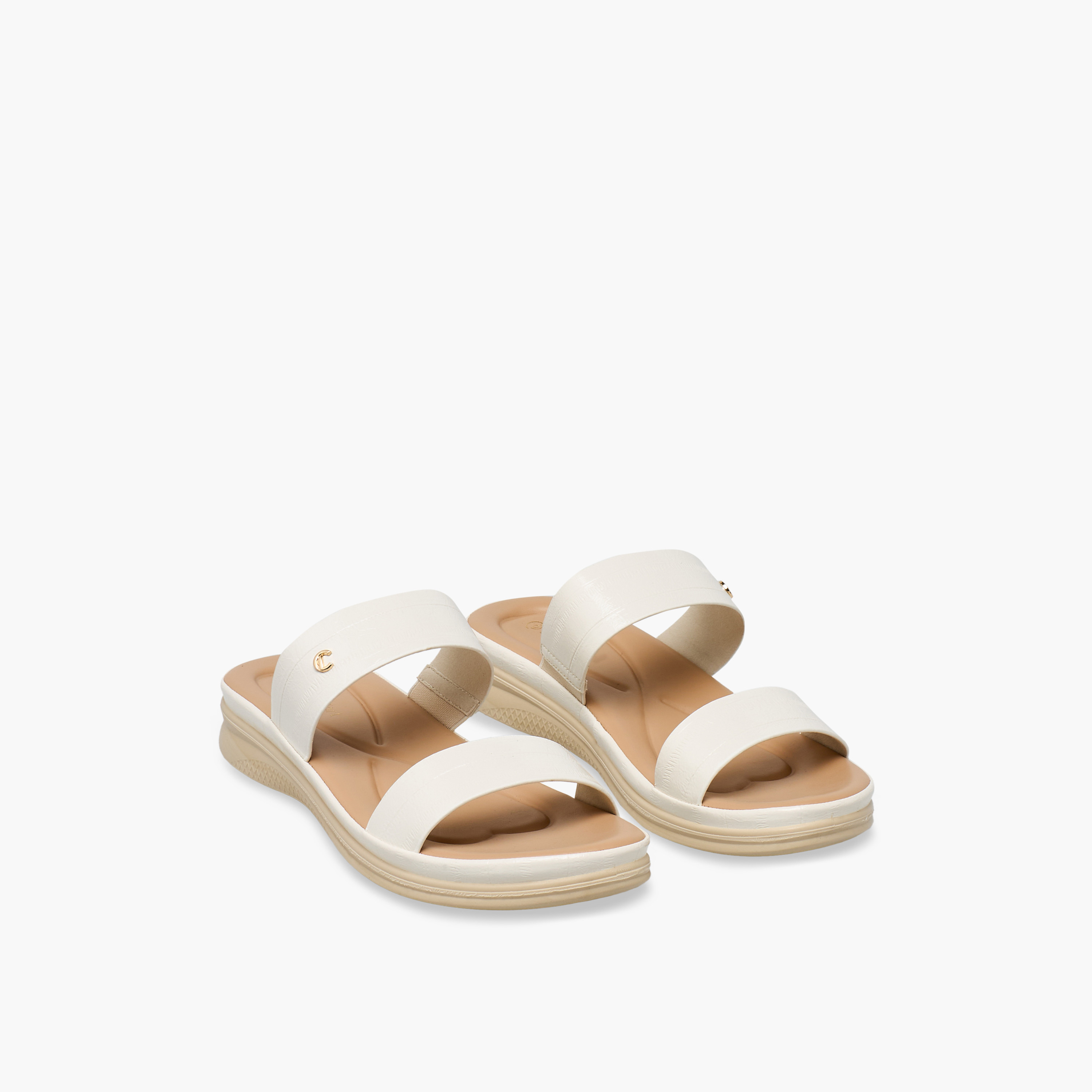 Le Confort Women Slip-On Slide Sandals-women-shoes-sandals-flats-image-1