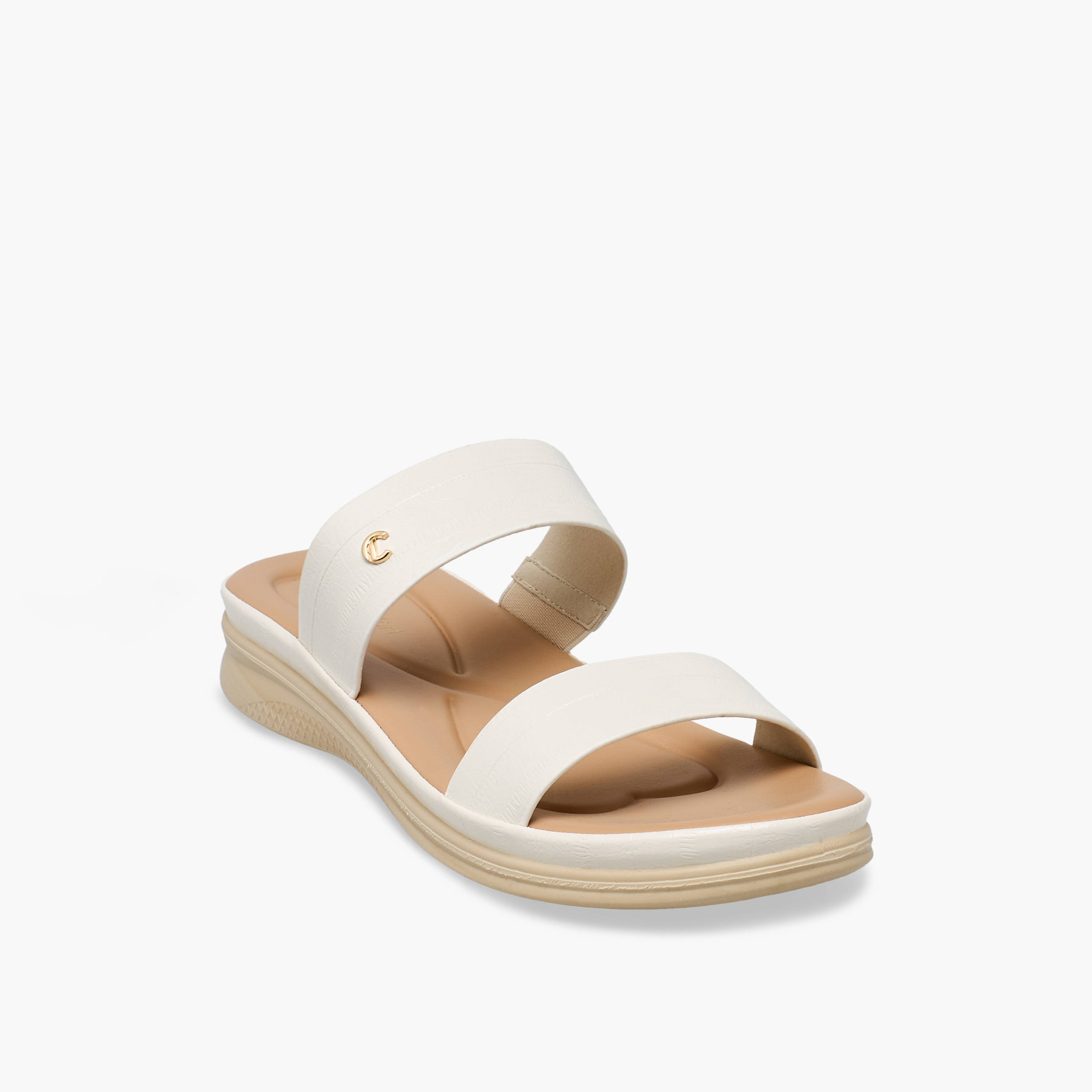 Le Confort Women Slip-On Slide Sandals-women-shoes-sandals-flats-image-2