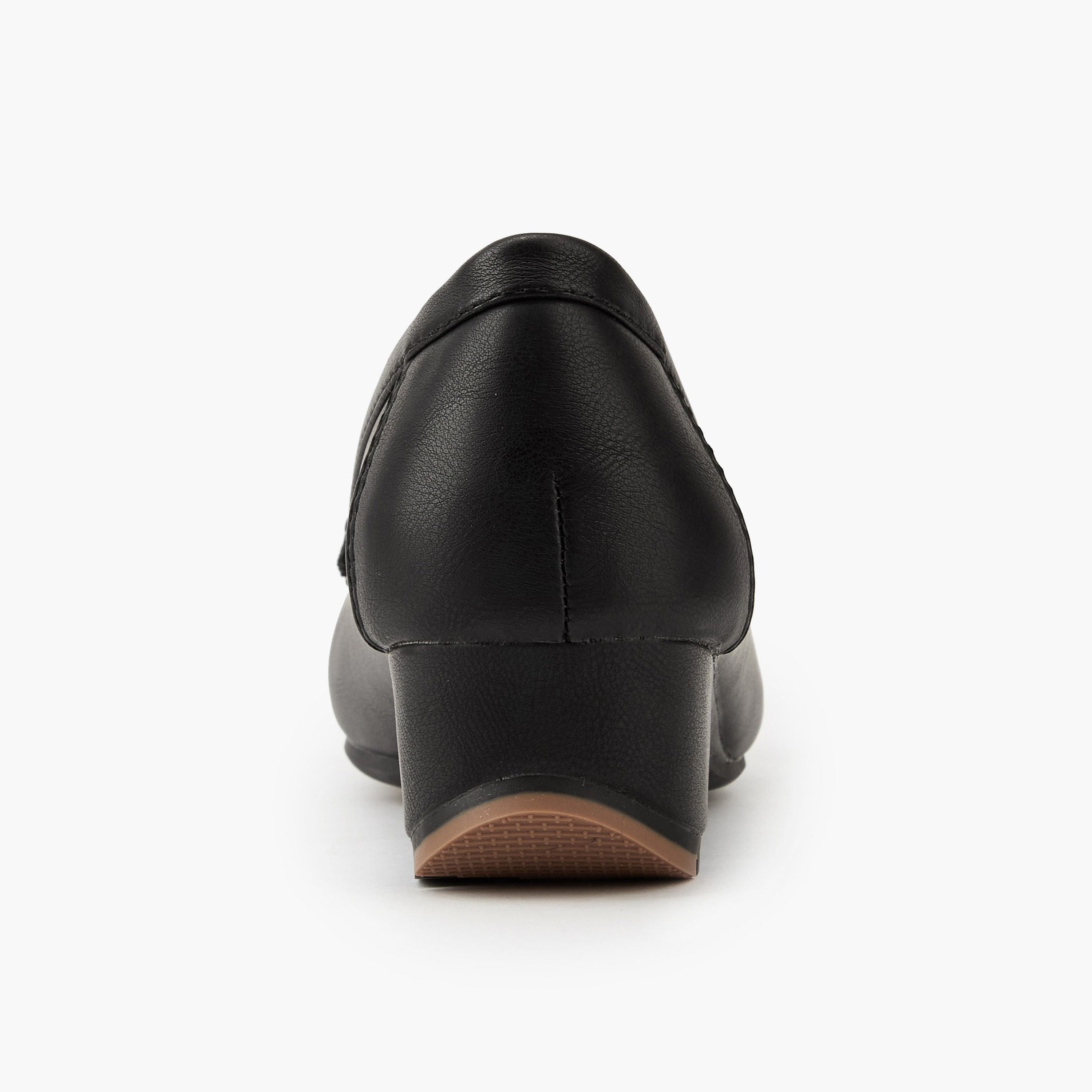 حذاء سهل الارتداء بزينة معدنية وكعب ويدج من فلورا بيلا-women-shoes-heels-image-5