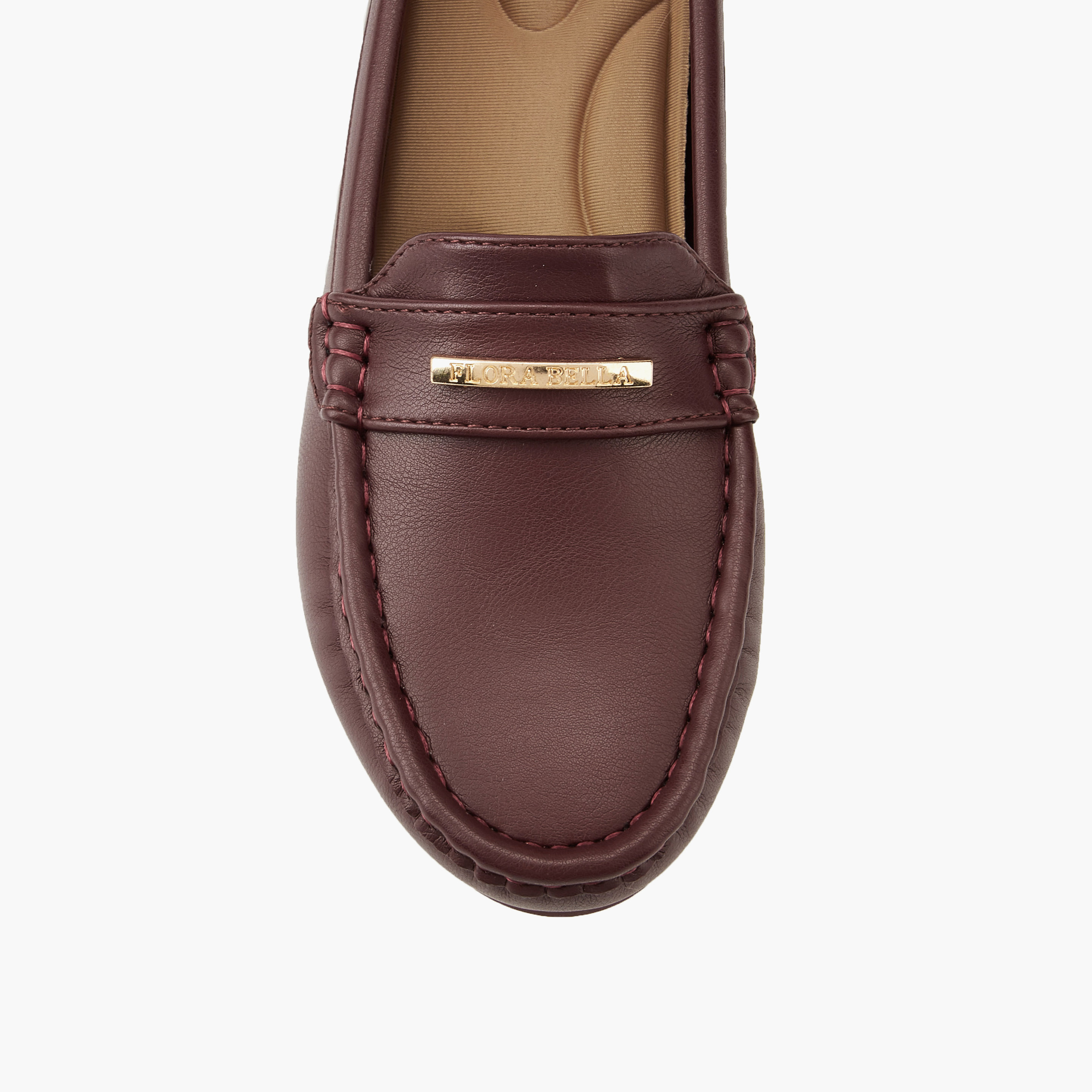 Flora Bella Metal Accent Loafers with Wedge Heels-women-shoes-heels-image-4