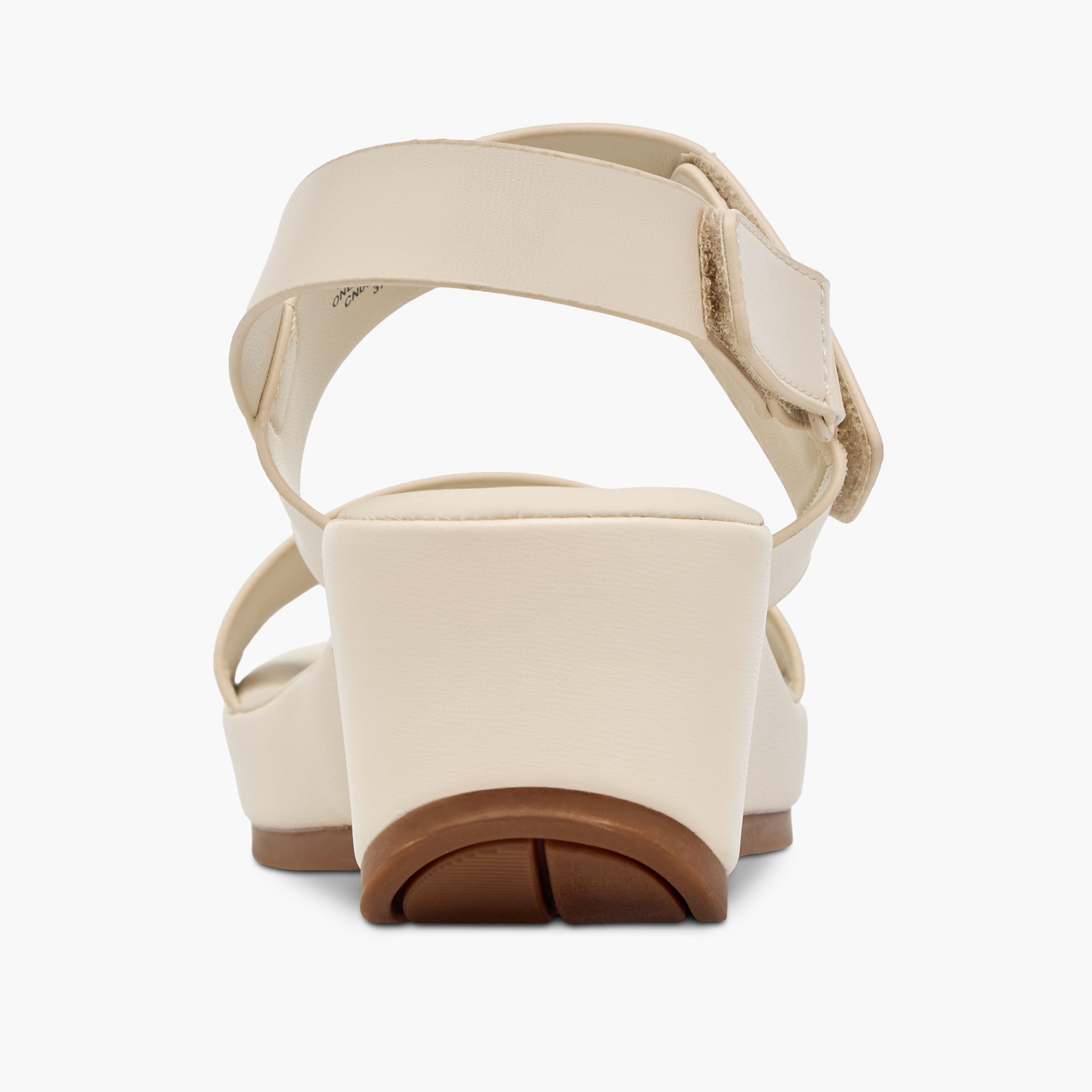 صندل سادة بكعب ويدج وشريط إغلاق لاصق من بابريكا-women-shoes-sandals-heeled-image-5