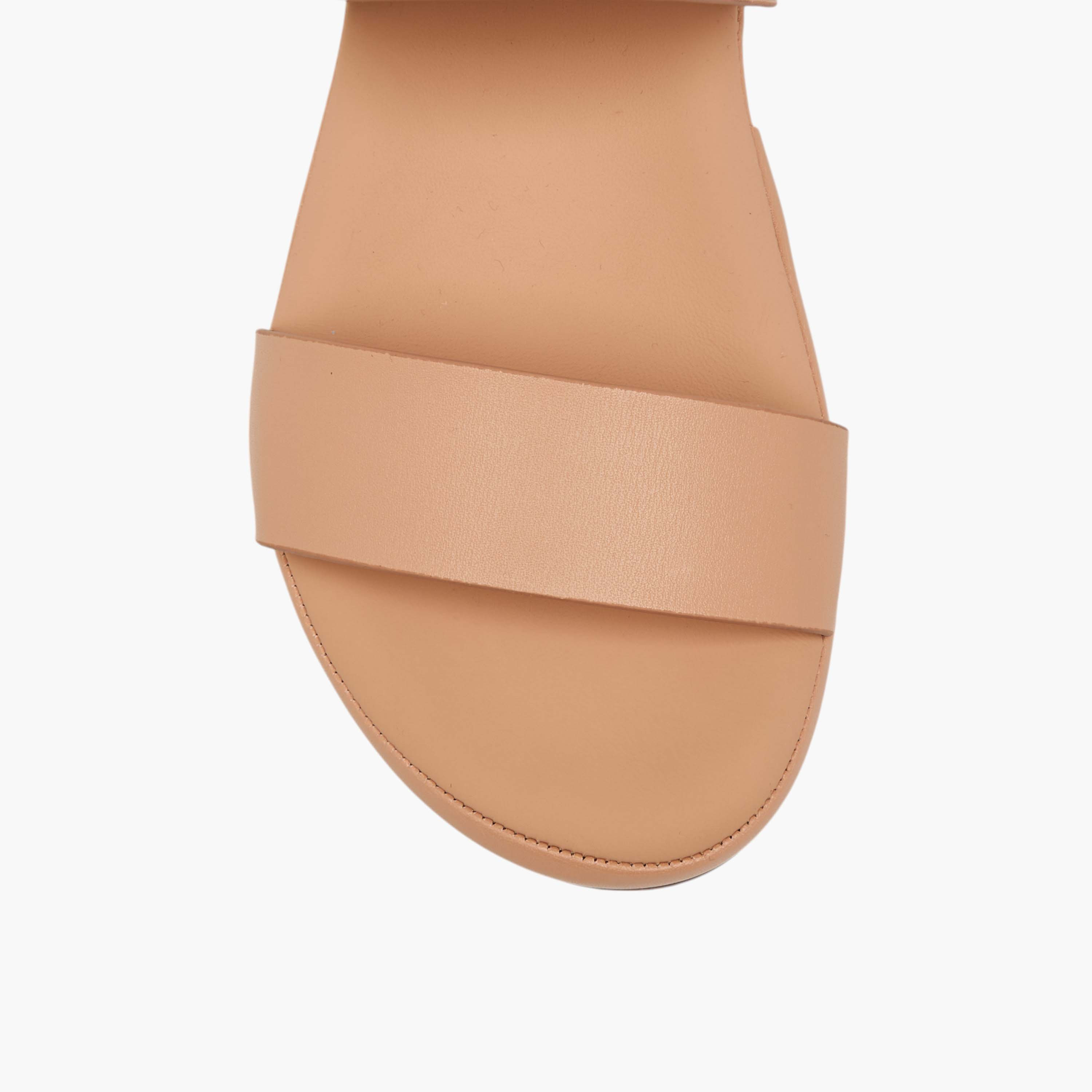 Paprika Solid Wedge Heel Comfort Sandals with Hook and Loop Closure-women-shoes-sandals-heeled-image-4