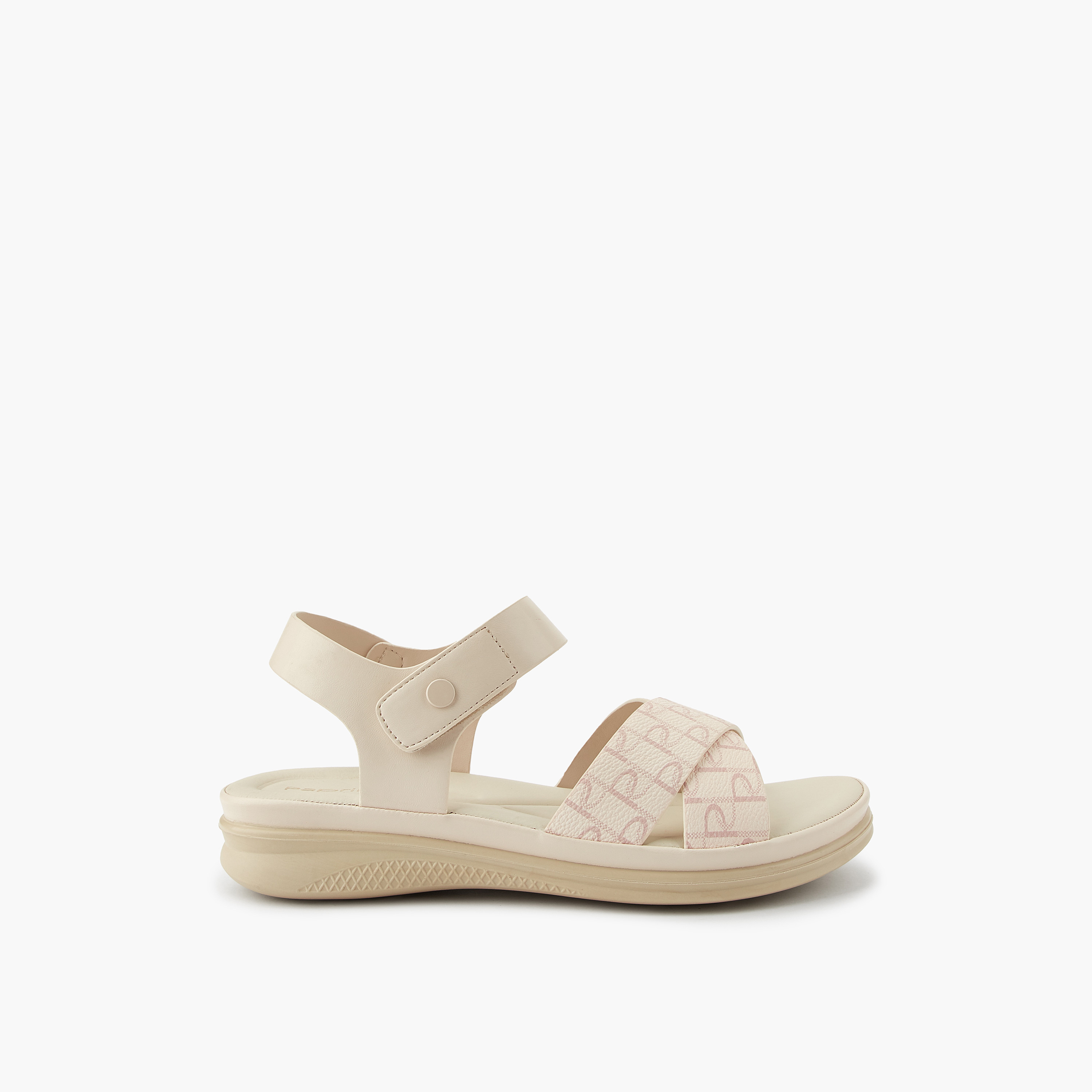 Paprika Women's Monogram Print Cross Strap Sandals-women-shoes-sandals-heeled-image-2
