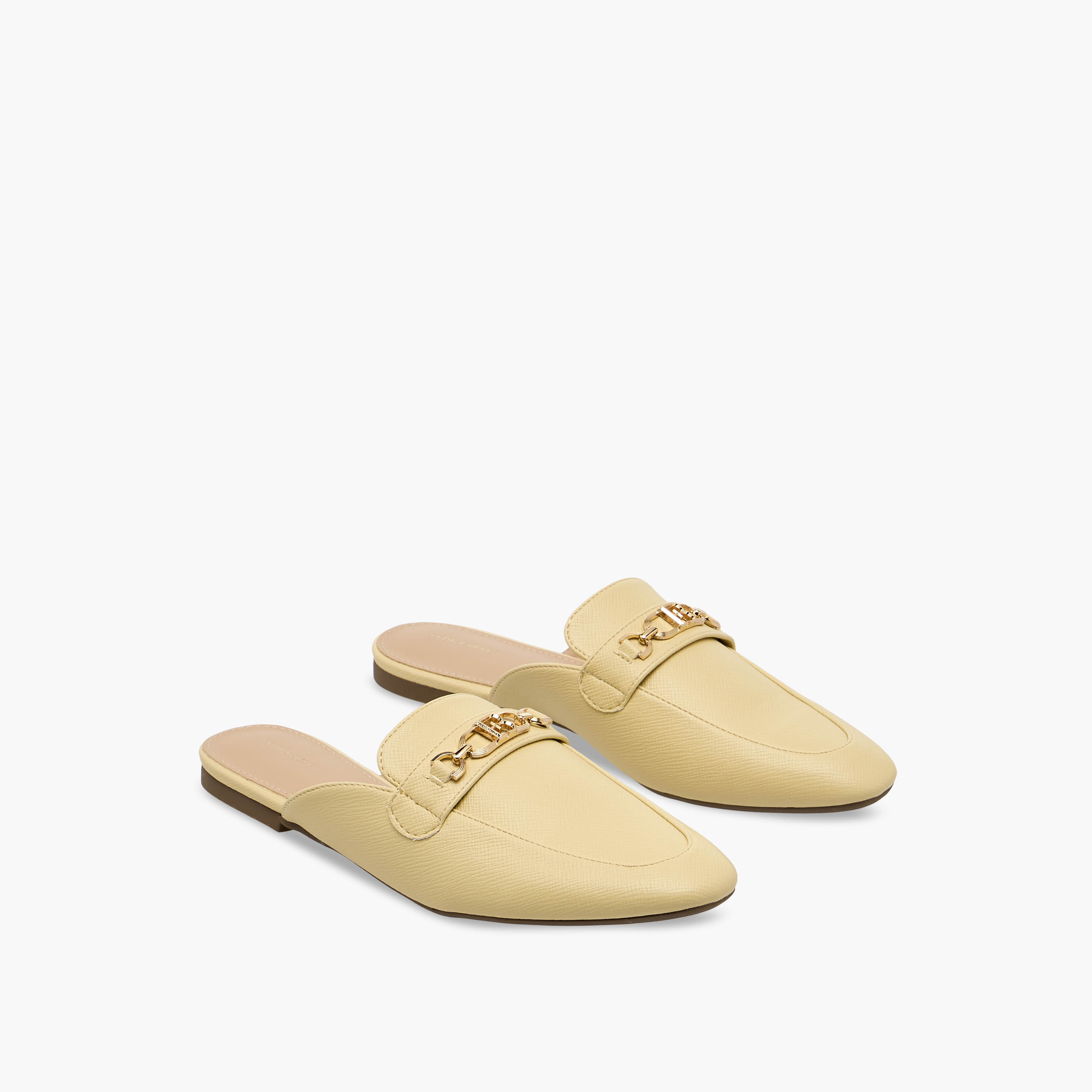 Flora Bella Women Metal Accent Mules-women-shoes-flats-mules-image-1