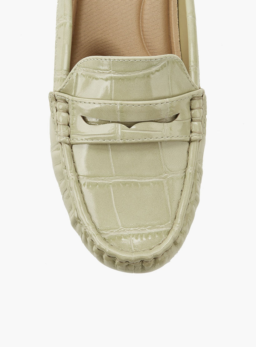 حذاء ميول بارز الملمس للنساء من لو كونفورت-women-shoes-flats-mules-image-4