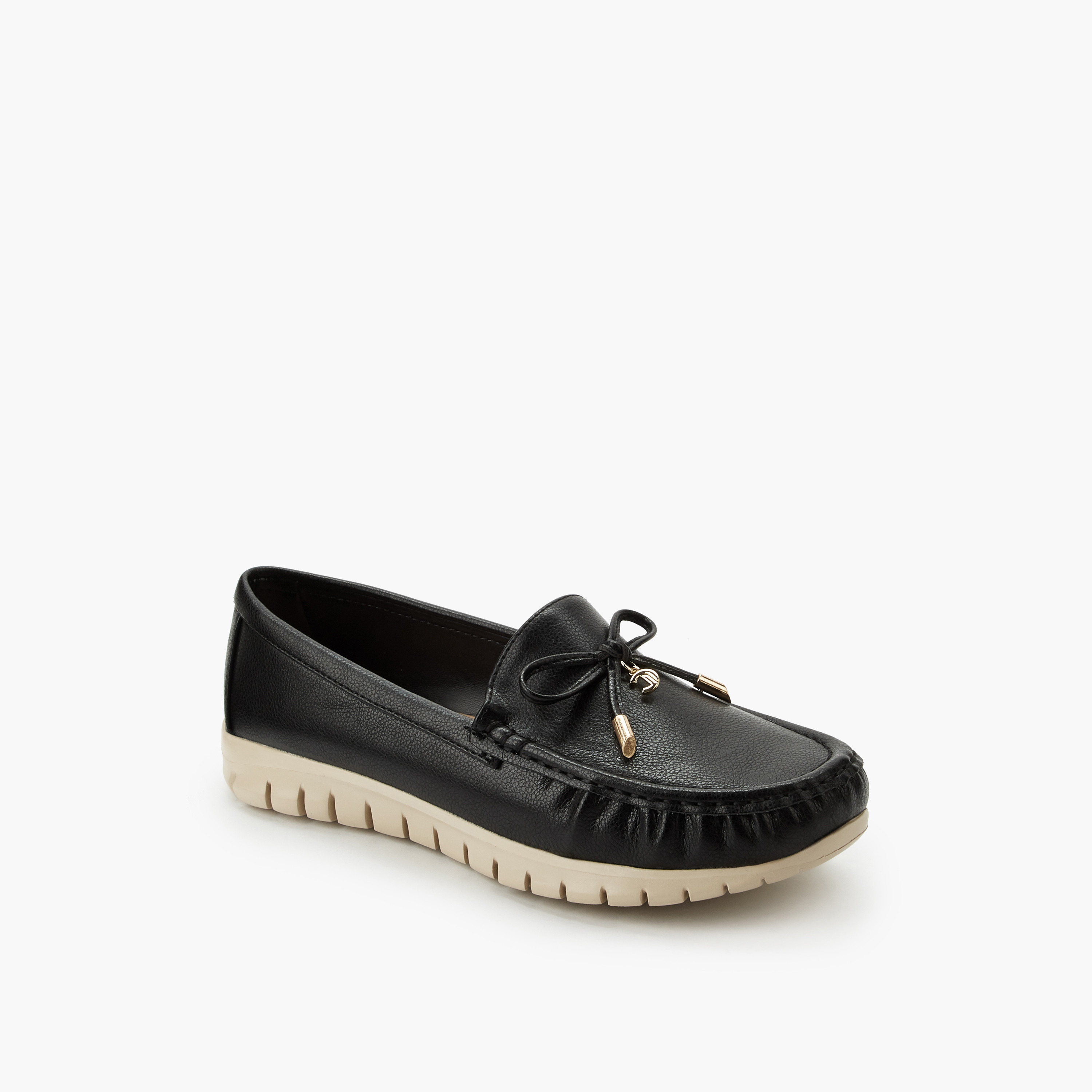 Le Confort Women Bow Detail Moccasins-women-shoes-loafersandmoccasins-image-3