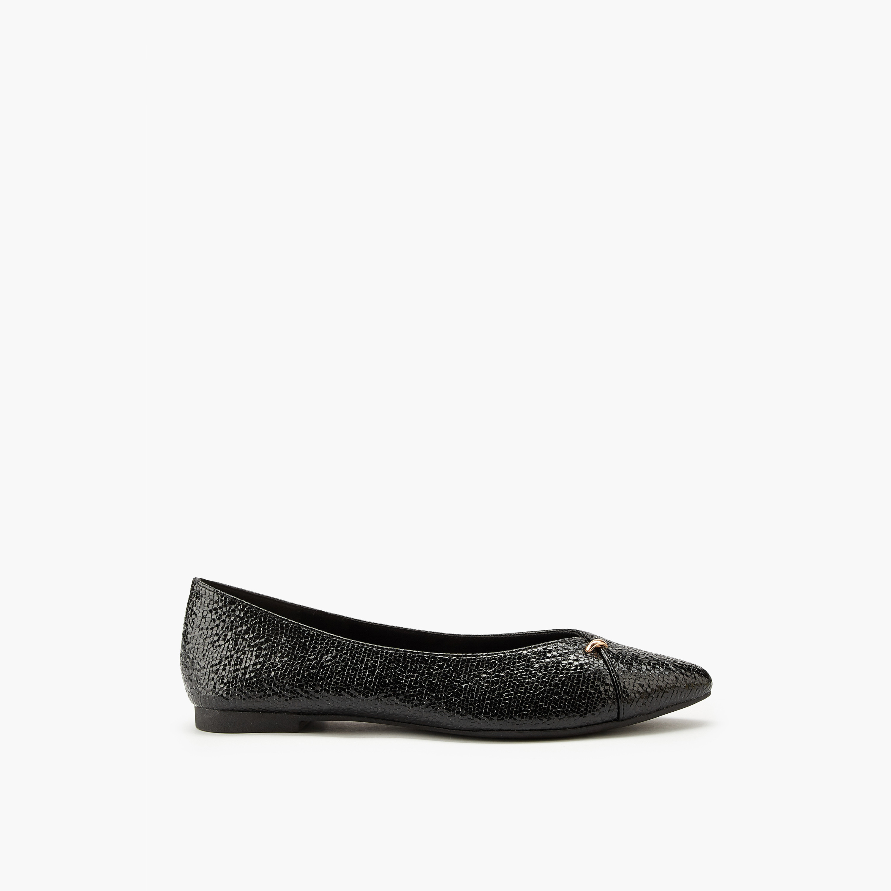 Flora Bella Textured Slip-On Ballerina Shoes-women-shoes-ballerinas-image-2