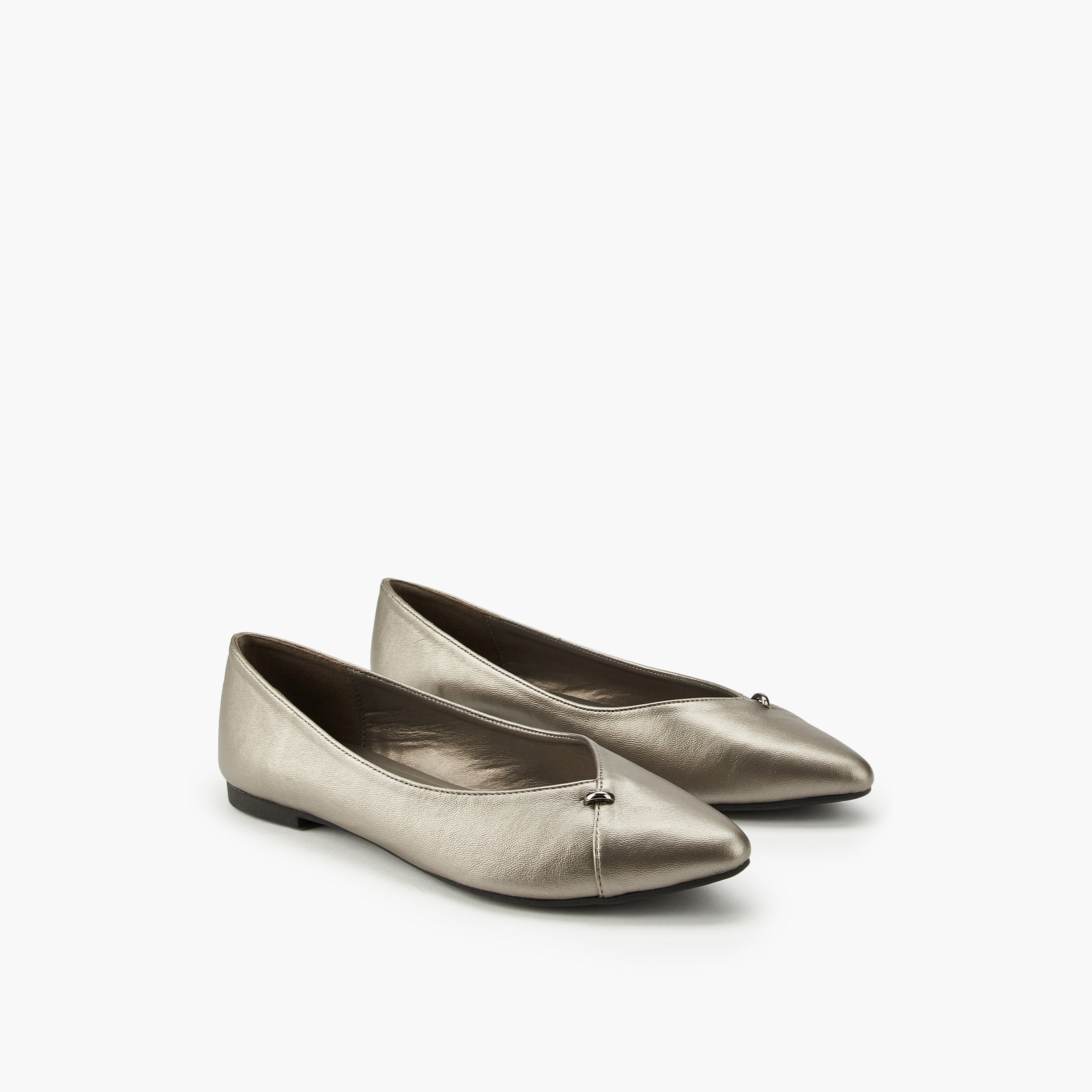 حذاء باليرينا سادة سهل الارتداء من فلورا بيلا-women-shoes-ballerinas-image-1
