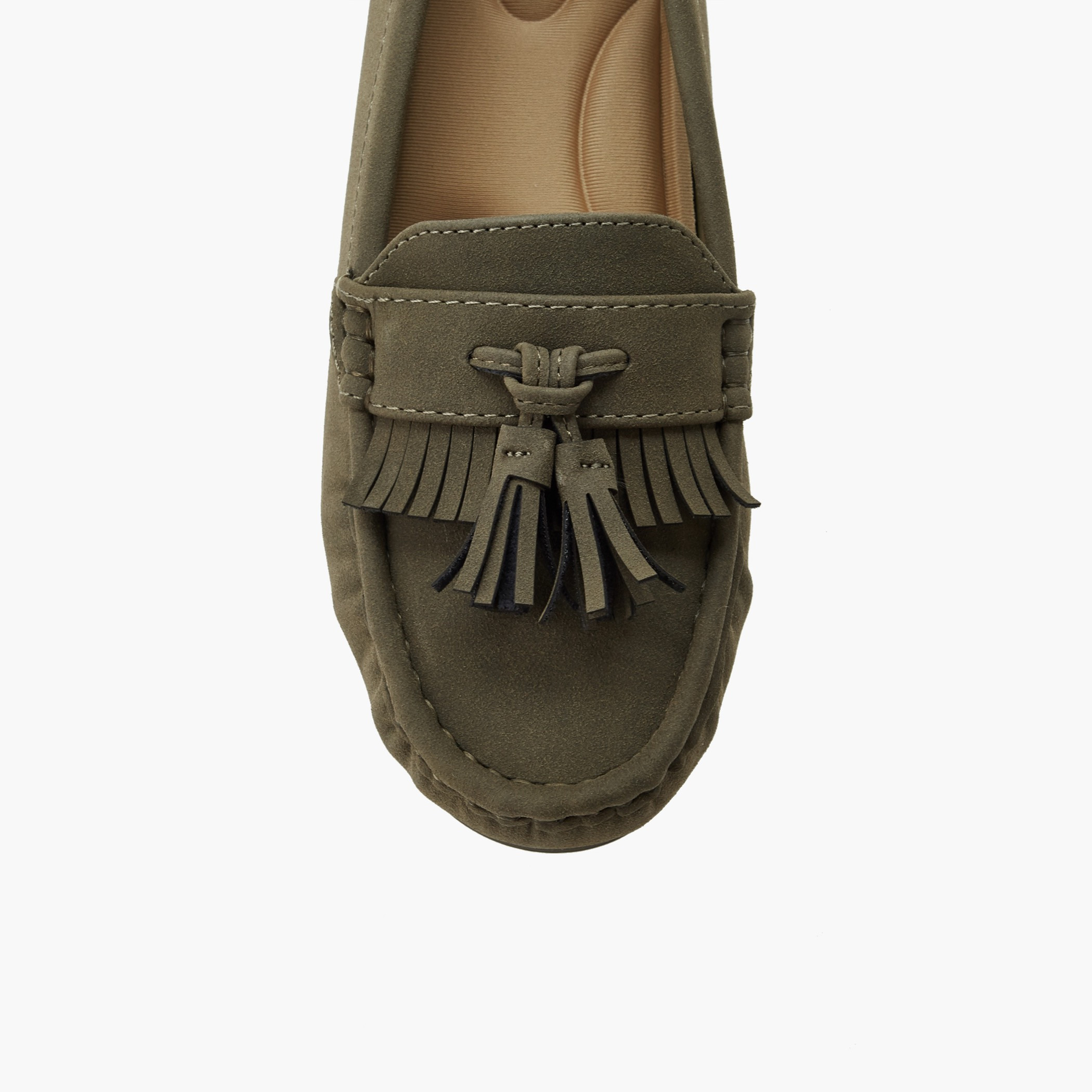 Le Confort Women Suede Tassel Detail Loafers-women-shoes-loafersandmoccasins-image-4