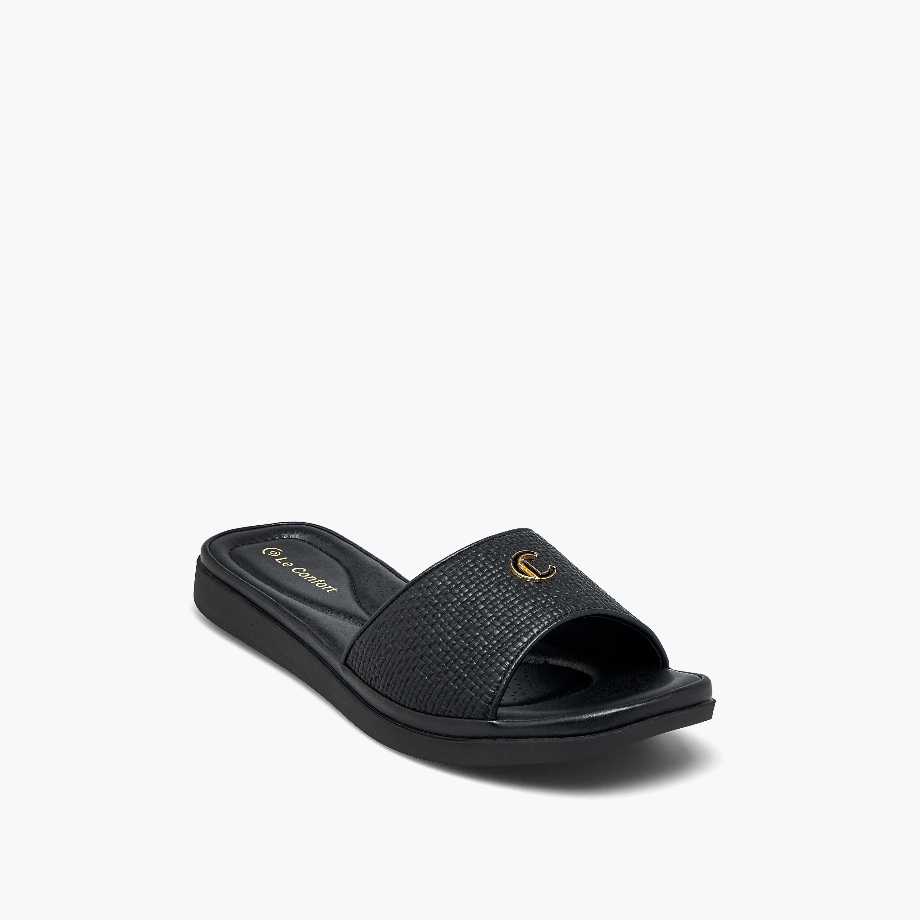 Le Confort Women Slip-On Sandals-women-shoes-flats-sandals-image-2