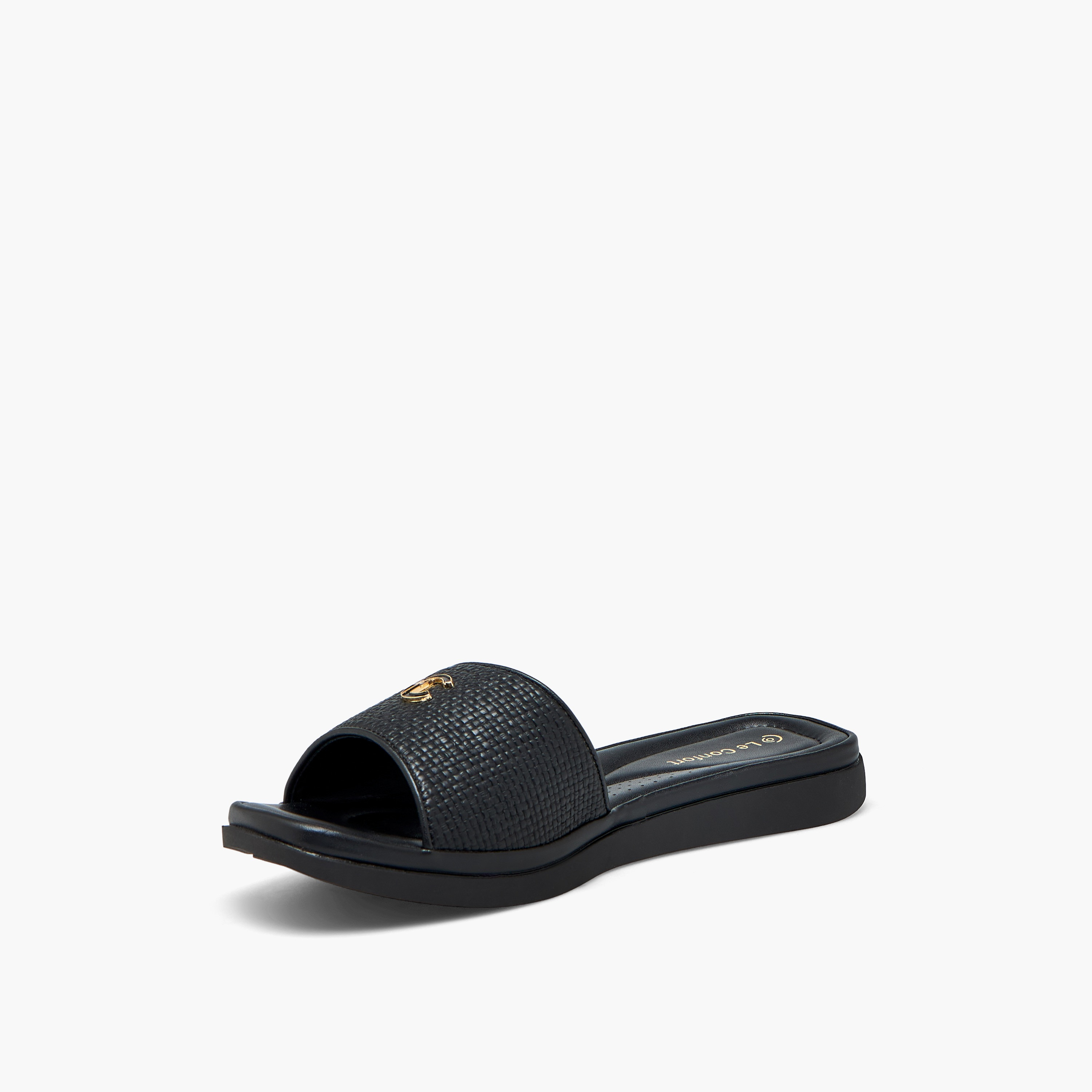 Le Confort Women Slip-On Sandals-women-shoes-flats-sandals-image-4