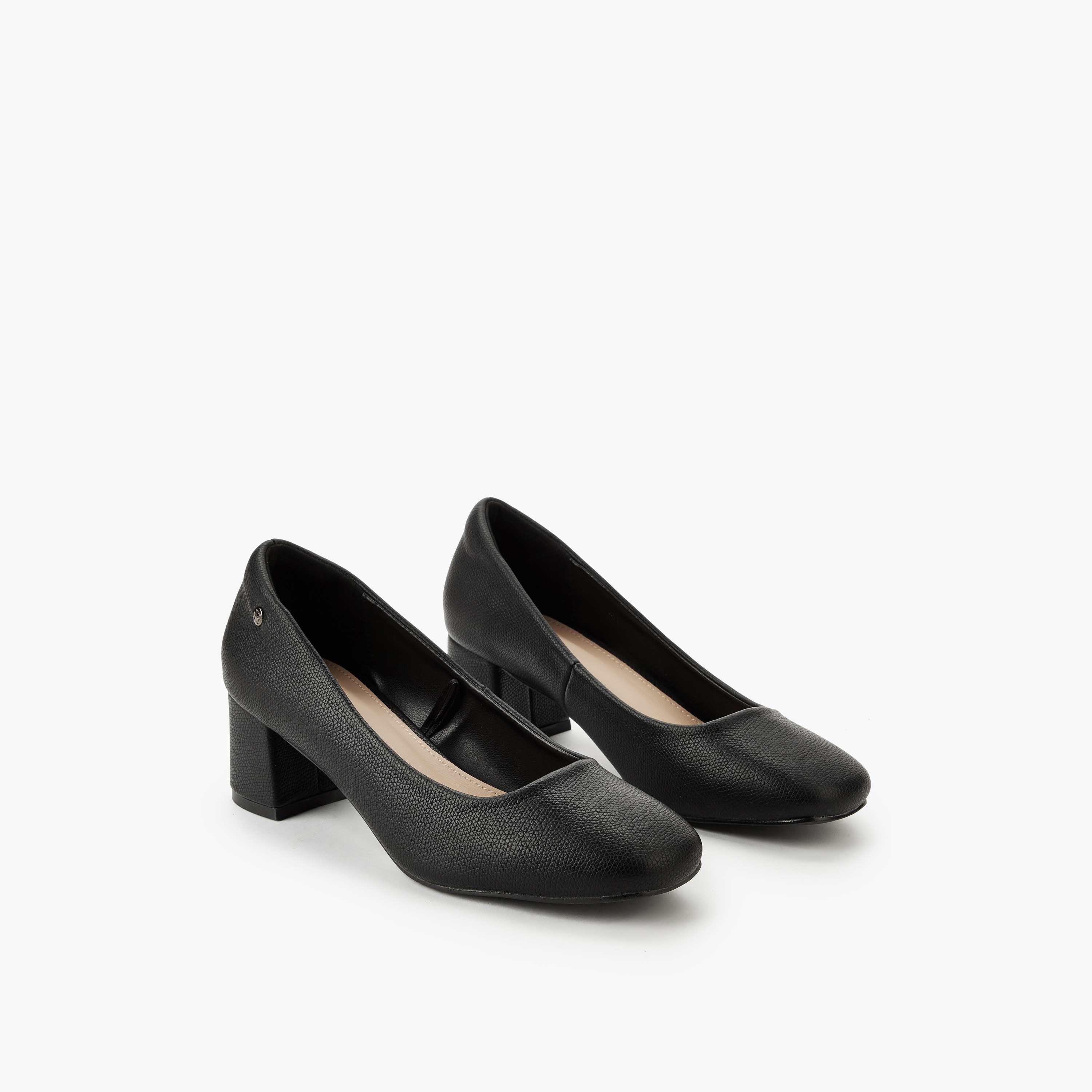 حذاء بكعب سميك للنساء من فلورا بيلا-women-shoes-heels-image-1