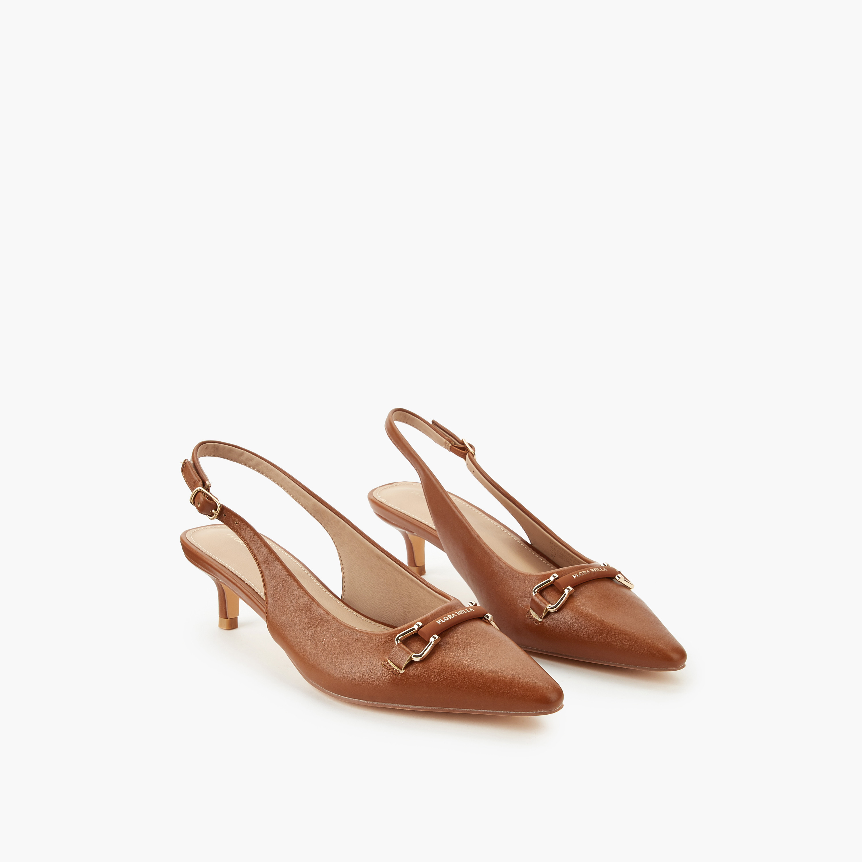 Flora Bella Women Pointed Toe Kitten Heel Shoes-women-shoes-heels-image-1