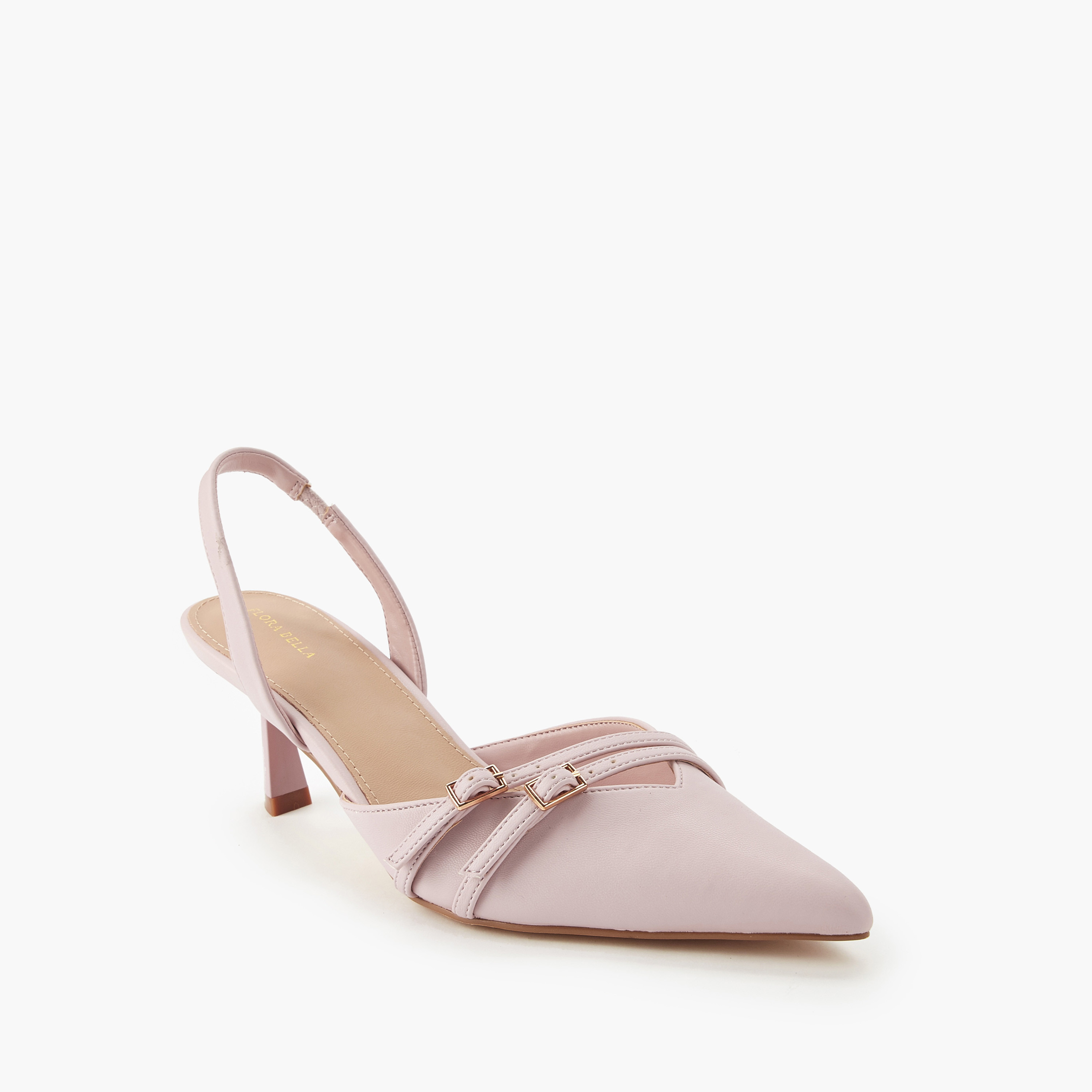 Flora Bella Women Buckle Accent Slingback Shoes-women-shoes-heels-image-3