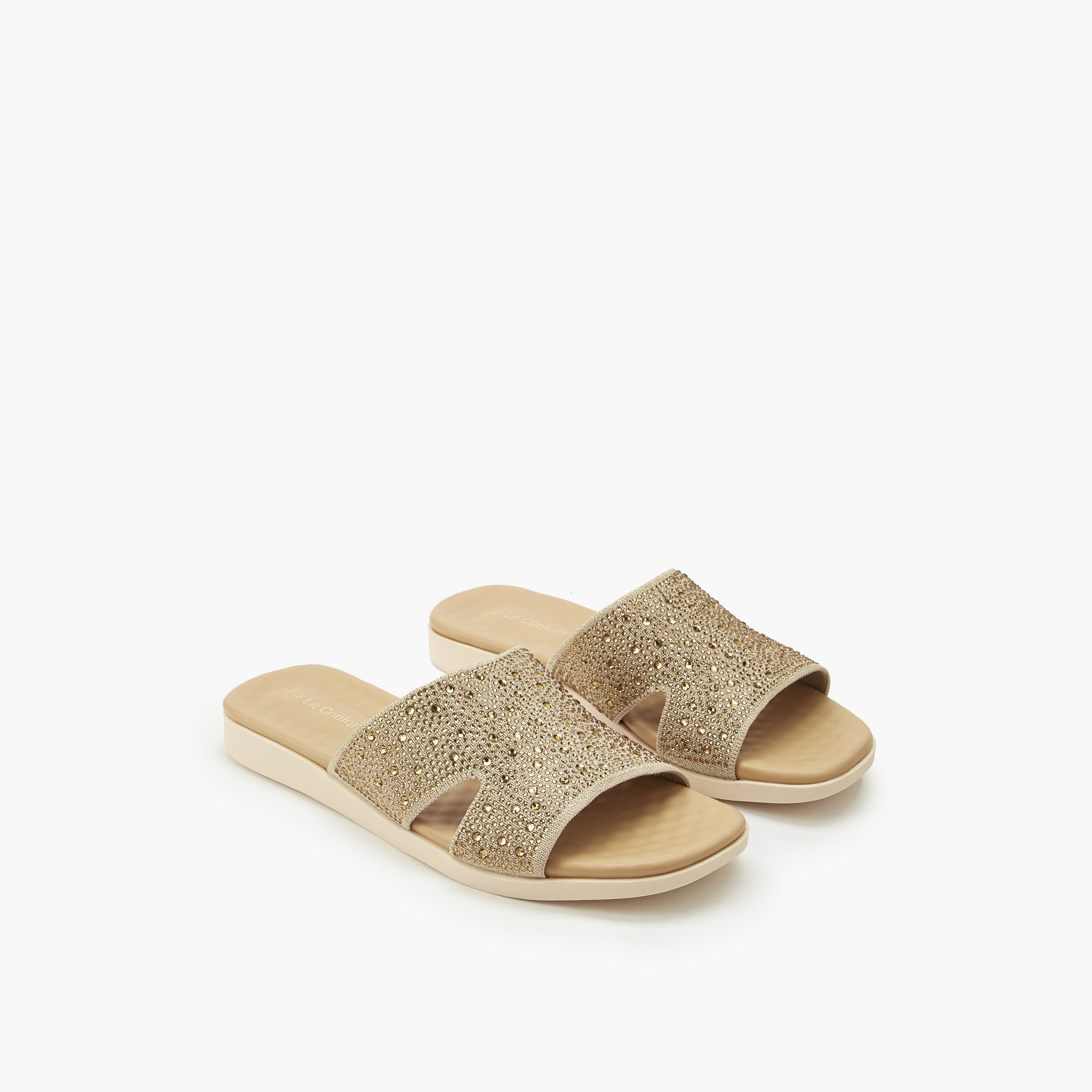 صندل مزين للنساء من لو كونفورت-women-shoes-sandals-flats-image-1