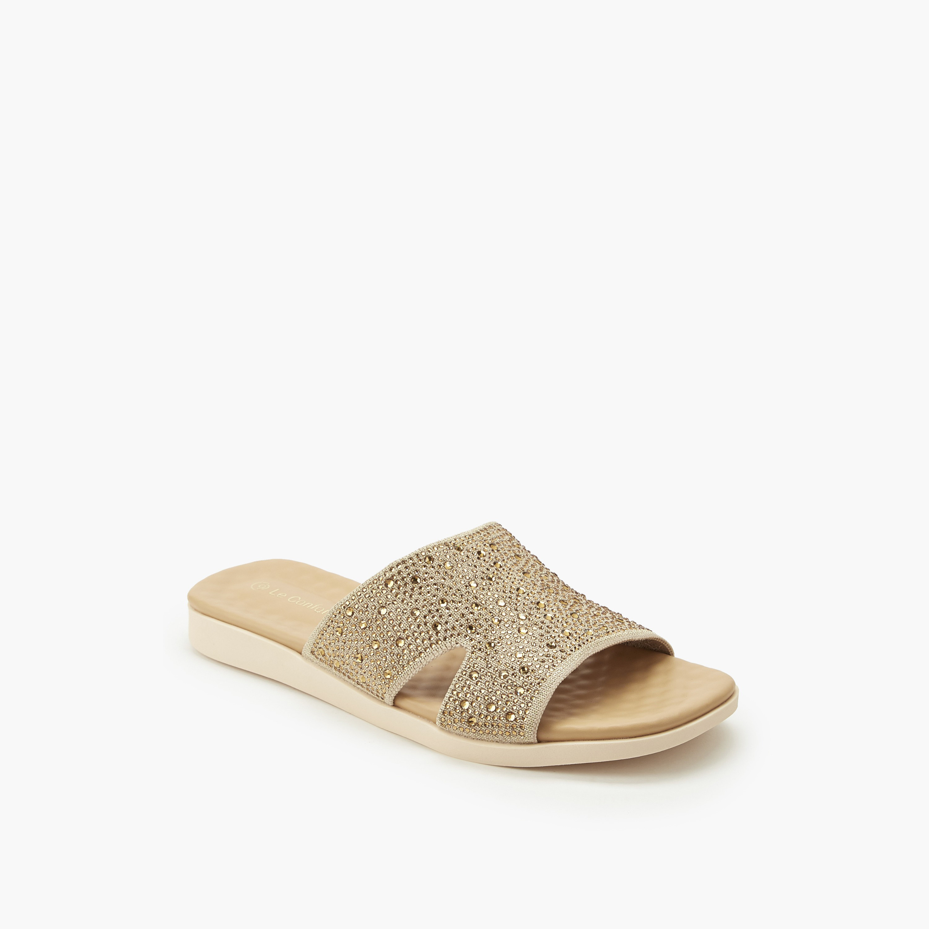 صندل مزين للنساء من لو كونفورت-women-shoes-sandals-flats-image-2