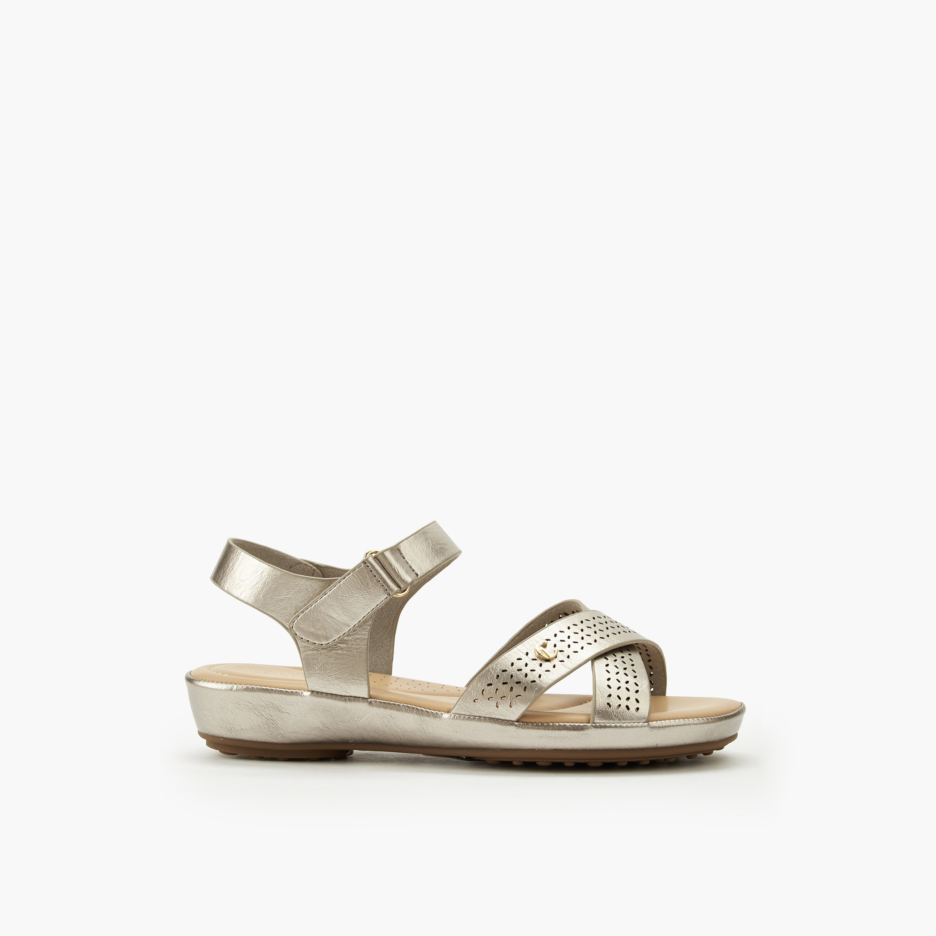 صندل بشريط إغلاق لاصق للنساء من لو كونفورت-women-shoes-sandals-flats-image-3