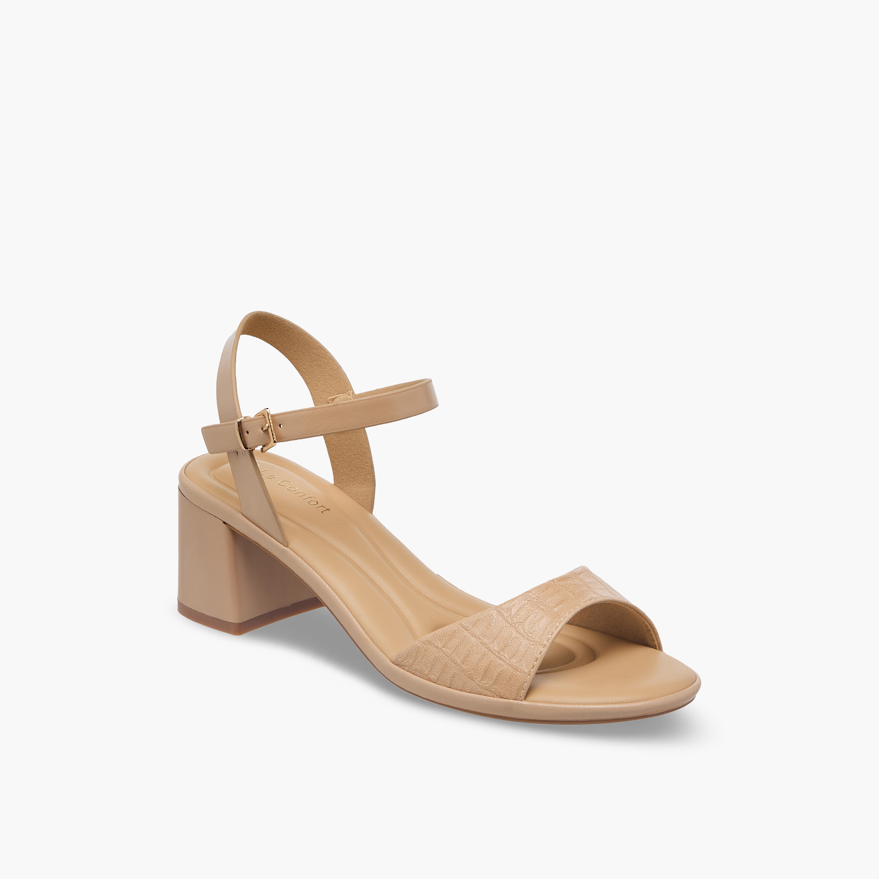 صندل بكعب سميك للنساء من لو كونفورت-women-shoes-sandals-heeled-image-2