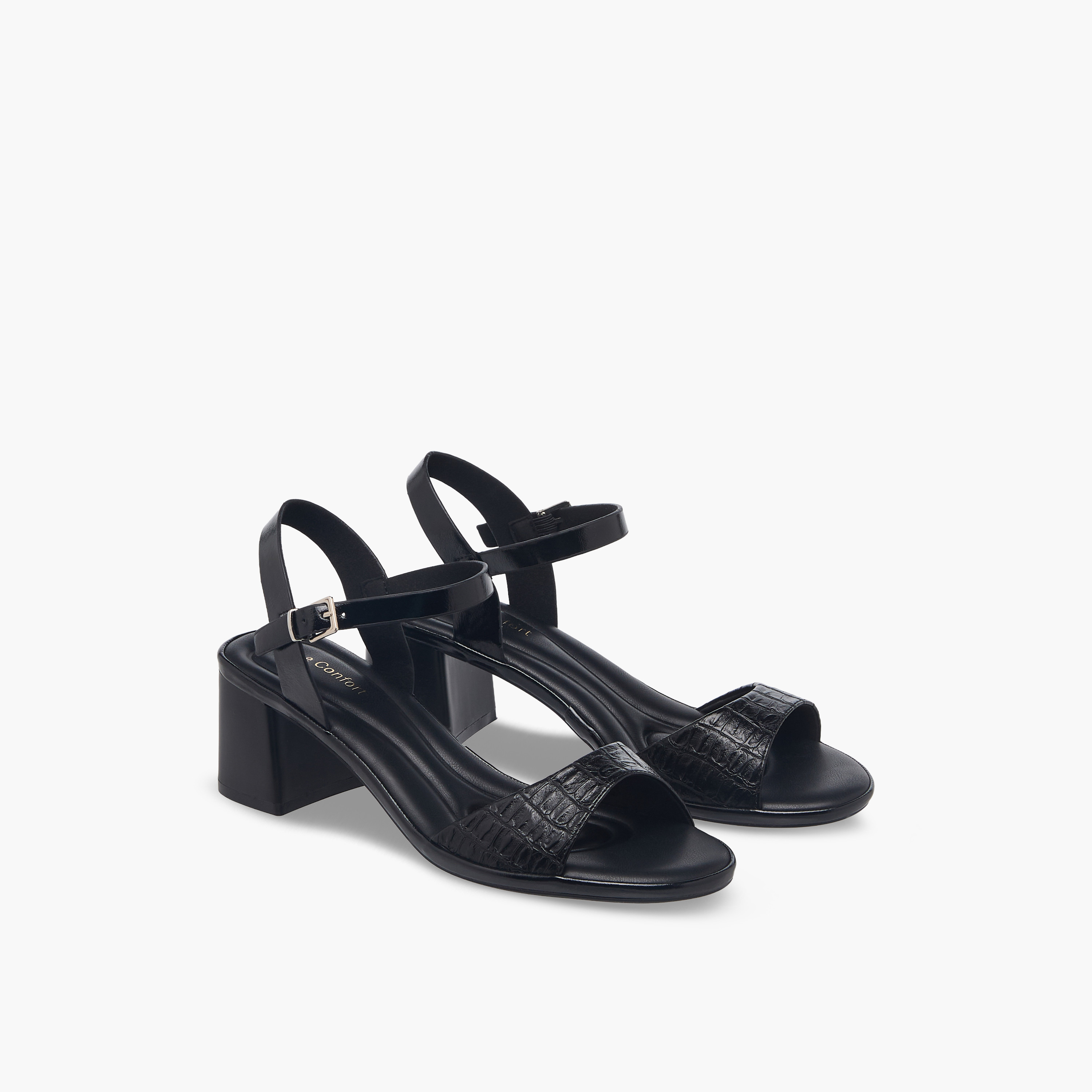 صندل بكعب سميك للنساء من لو كونفورت-women-shoes-sandals-heeled-image-1