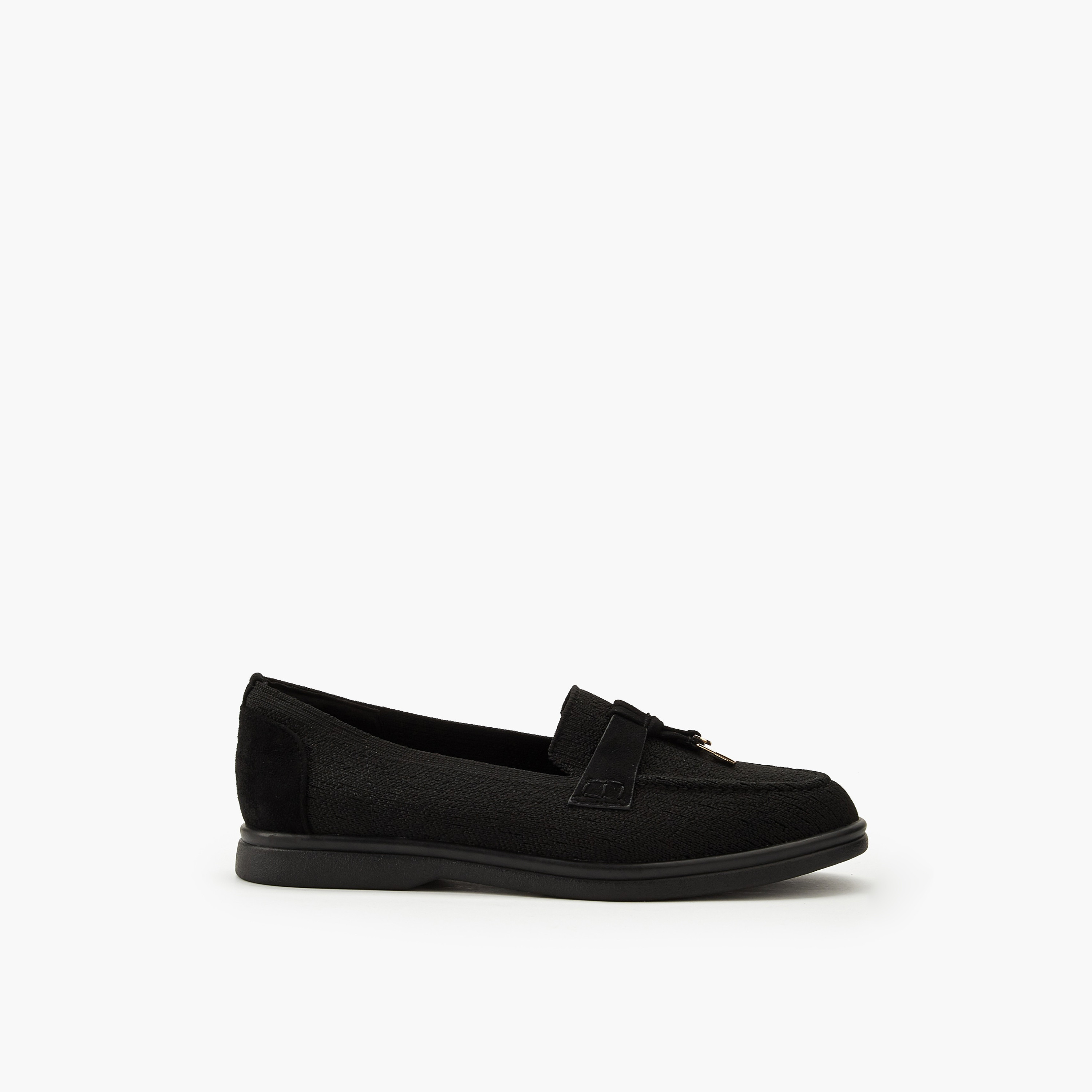 حذاء سهل الارتداء بزينة معدنية للنساء من لو كونفورت-women-shoes-loafersandmoccasins-image-3