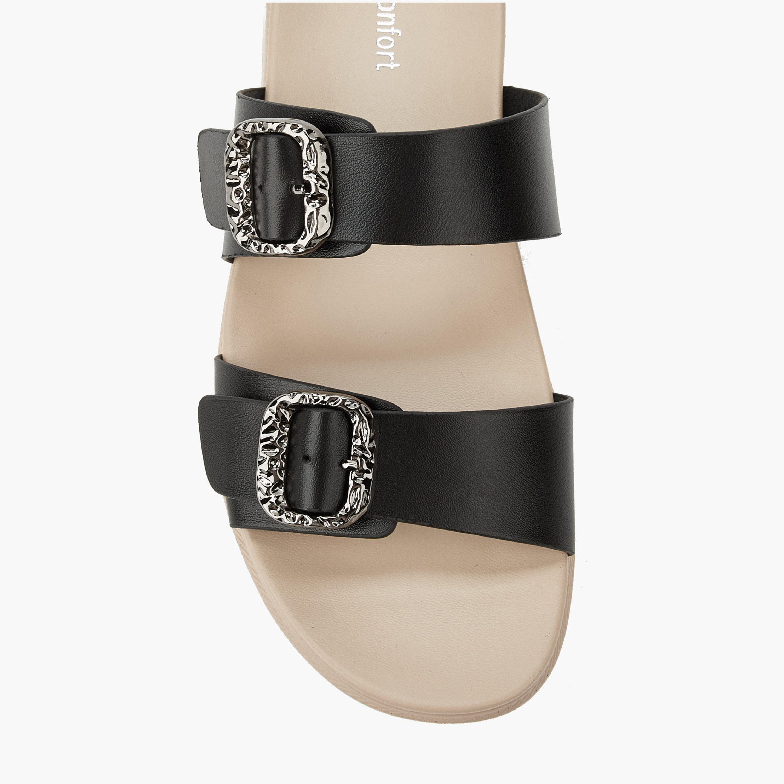 صندل مزين بمشبك إغلاق للنساء من لي كونفورت-women-shoes-flats-sandals-image-4