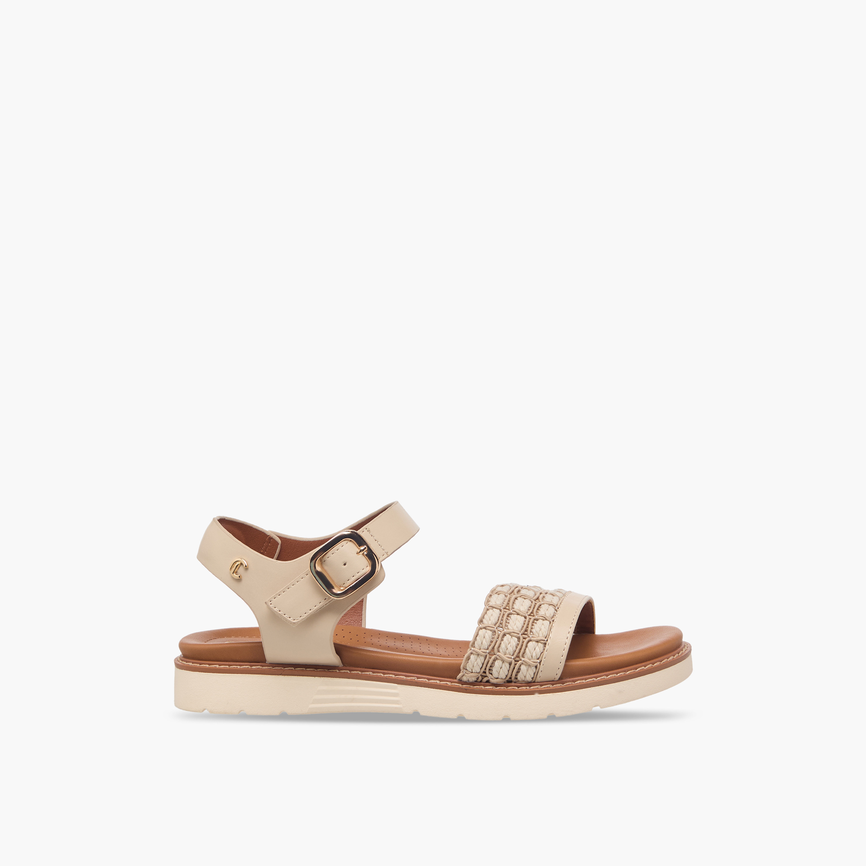 Le Confort Women Buckle Closure Sandals-women-shoes-flats-sandals-image-3