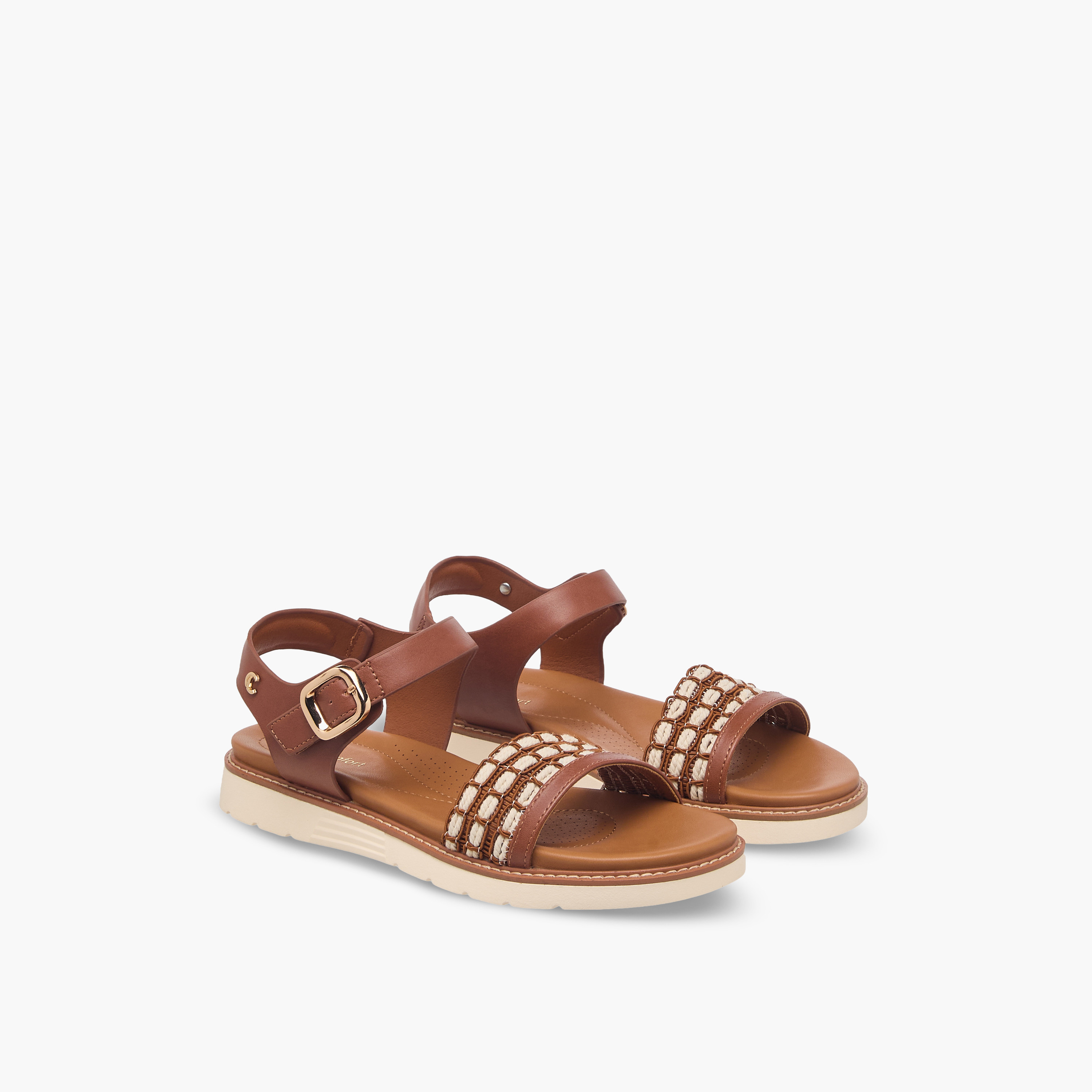صندل بإبزيم إغلاق للنساء من لو كونفورت-women-shoes-flats-sandals-image-1