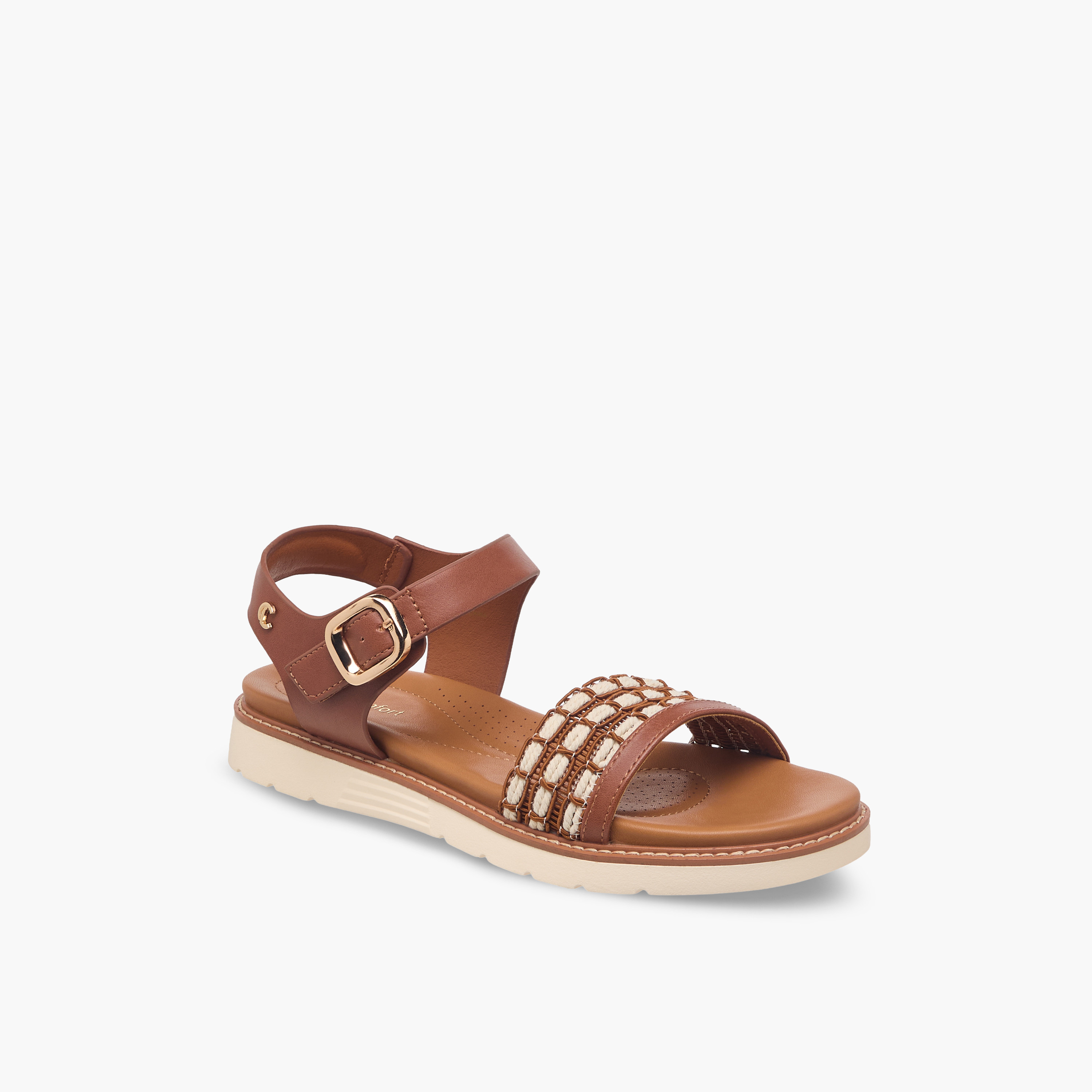 صندل بإبزيم إغلاق للنساء من لو كونفورت-women-shoes-flats-sandals-image-2