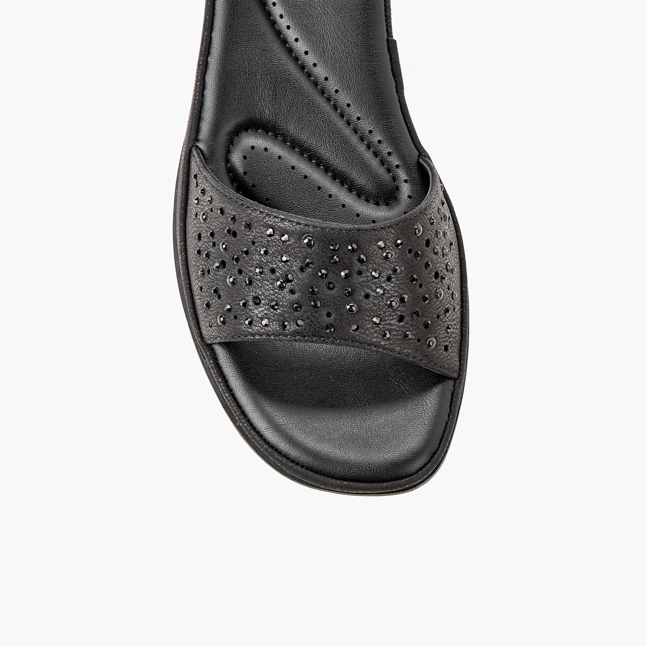 Le Confort Women Embellished Wedge Heel Sandals-women-shoes-sandals-heeled-image-5