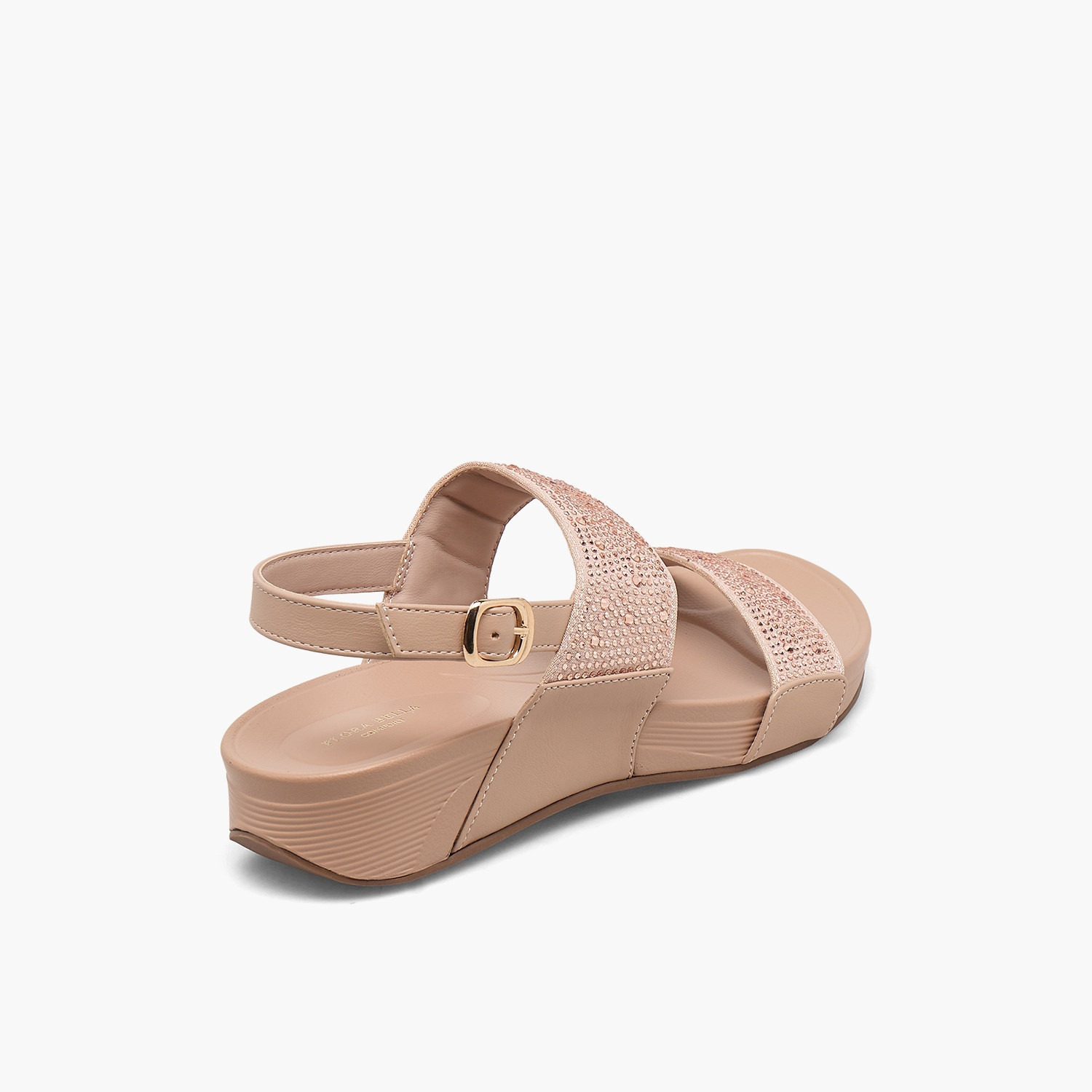 صندل بأحزمة مزينة للنساء من فلورا بيلا-women-shoes-flats-sandals-image-6