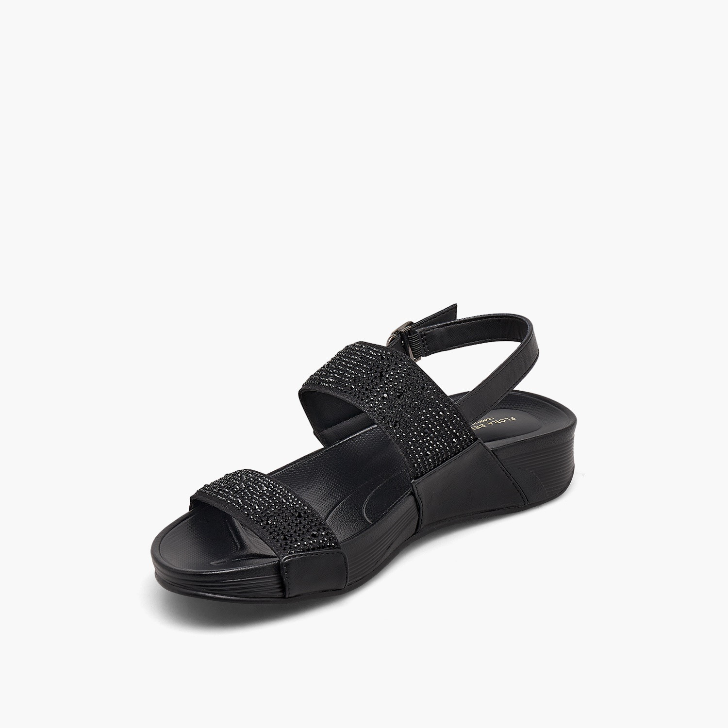 صندل بأحزمة مزينة للنساء من فلورا بيلا-women-shoes-flats-sandals-image-4