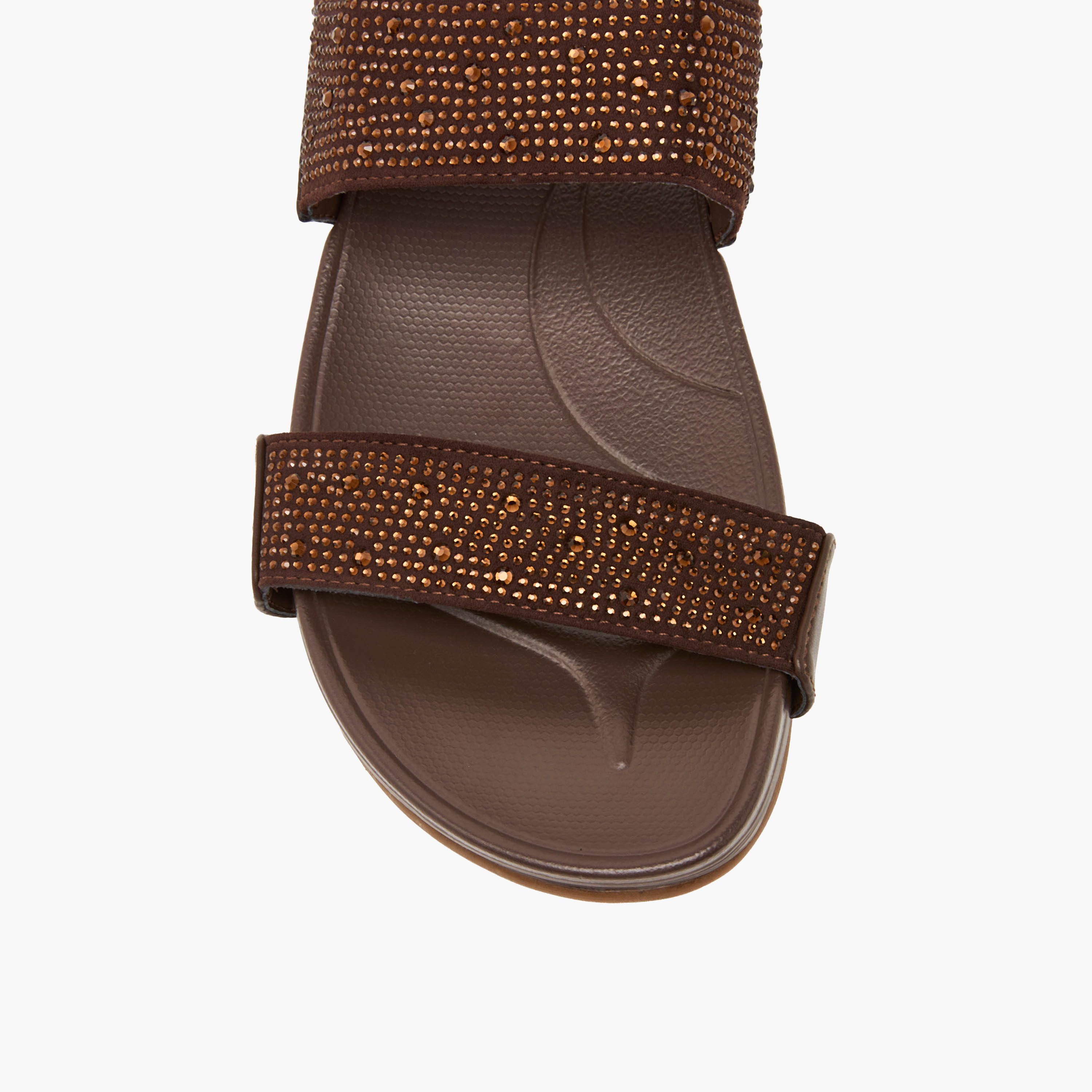 صندل بأحزمة مزينة للنساء من فلورا بيلا-women-shoes-flats-sandals-image-4