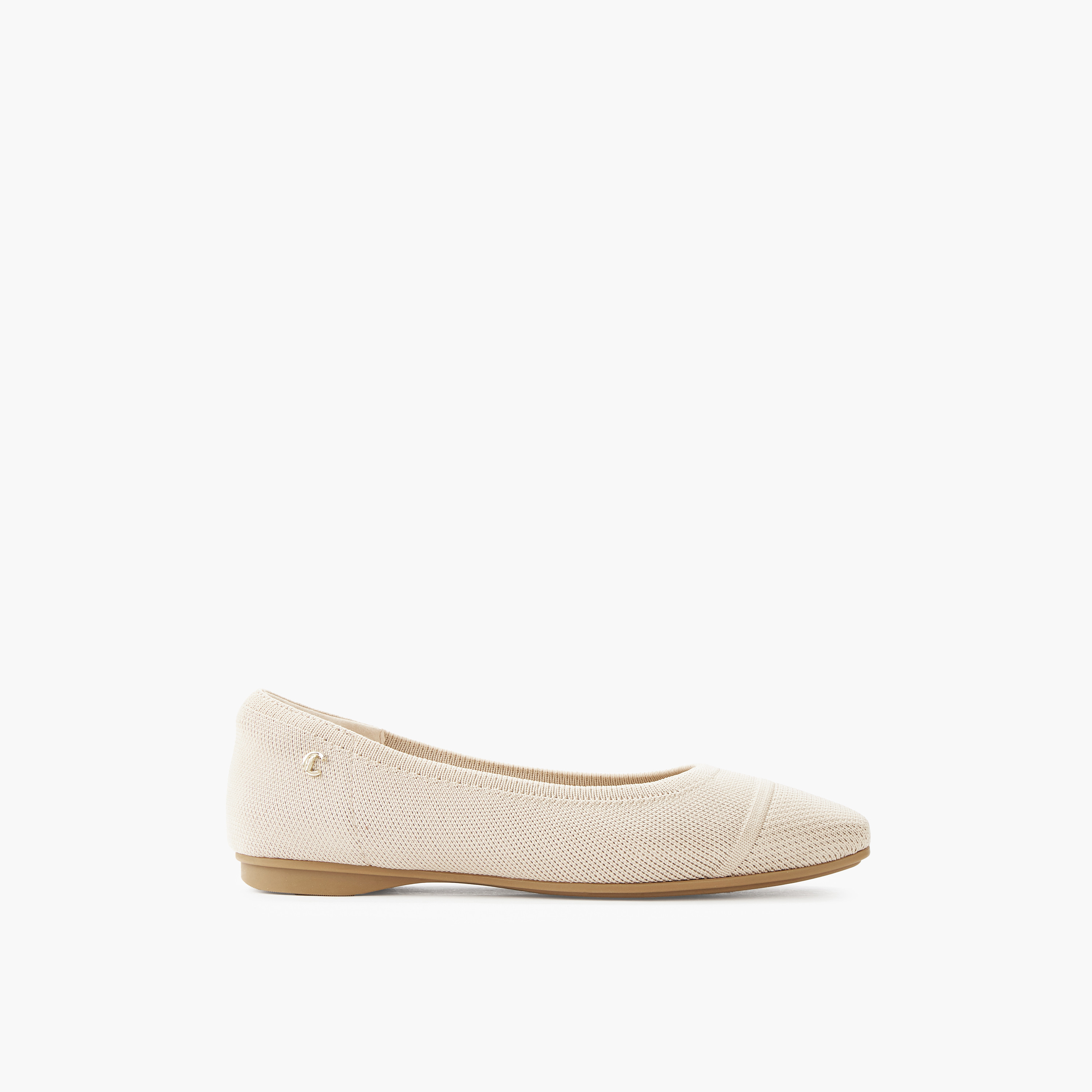 حذاء باليرينا بارز الملمس للنساء من لو كونفورت-women-shoes-flats-ballerinas-image-3