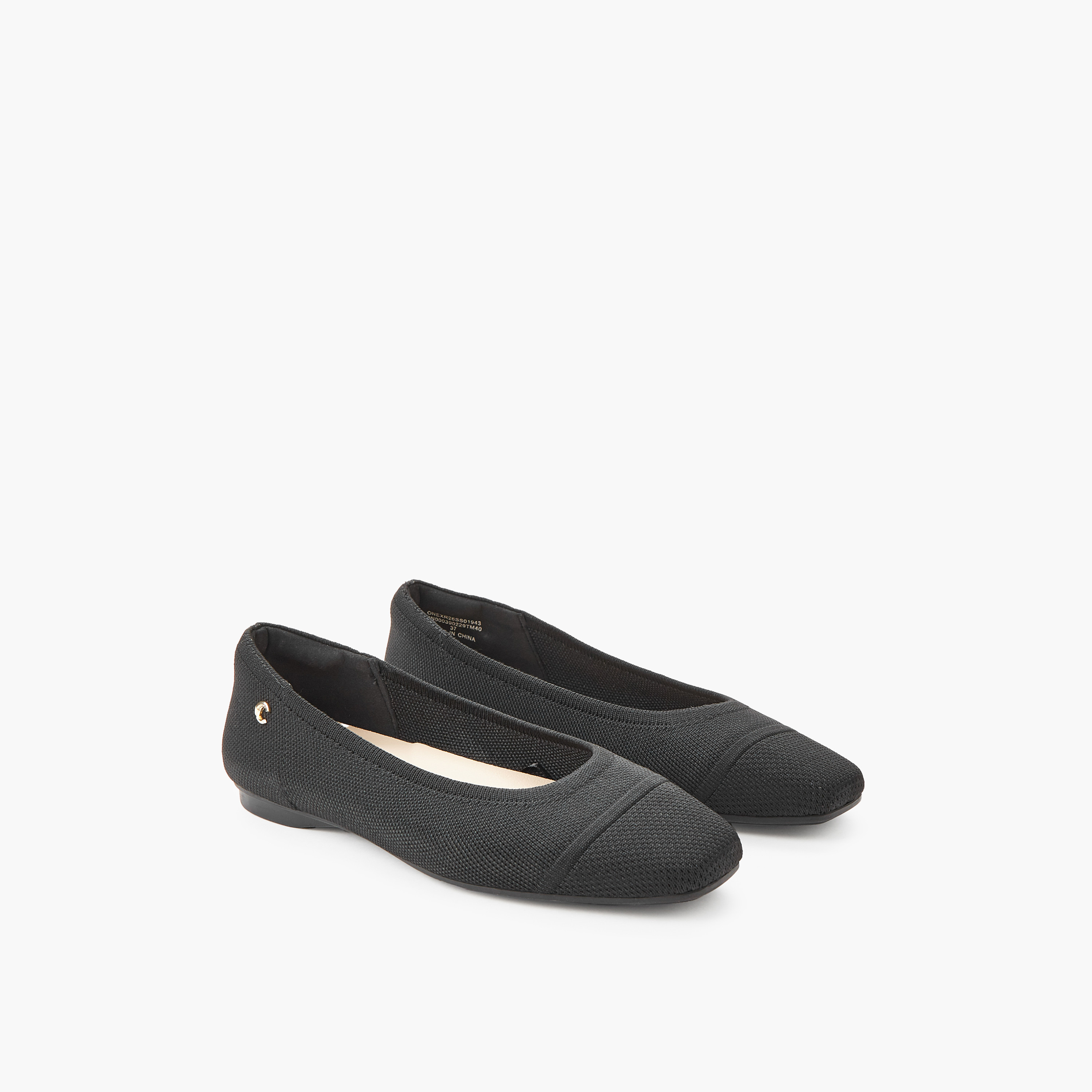 حذاء باليرينا بارز الملمس للنساء من لو كونفورت-women-shoes-flats-ballerinas-image-1